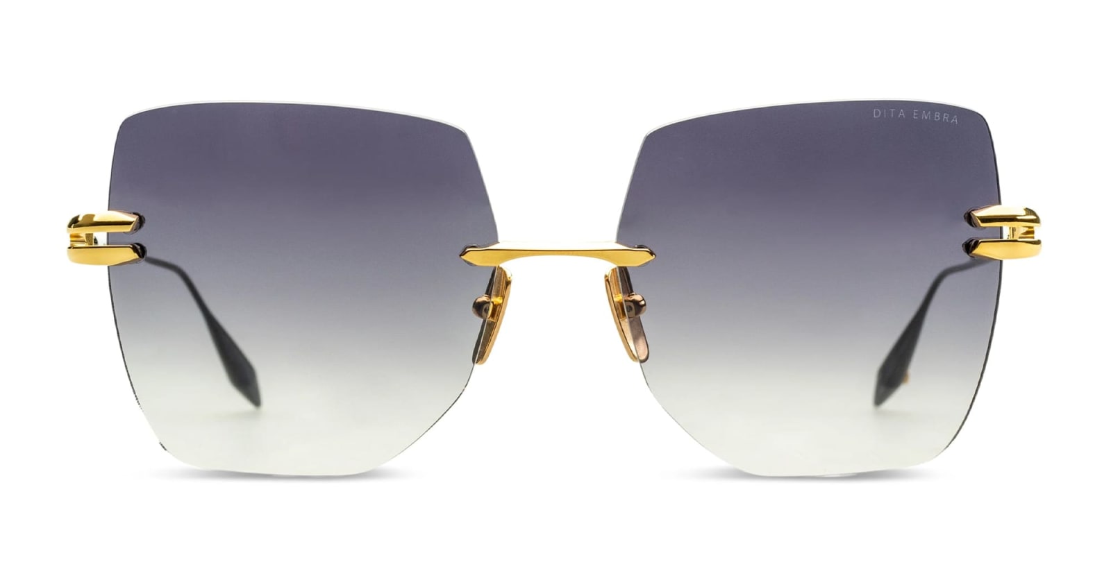 Dita Embra - Yellow Gold Sunglasses