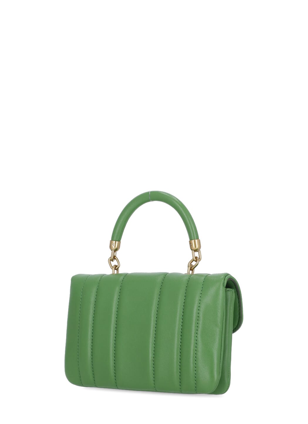 Tory Burch Mini Kira Top Handle Leather Tote Bag - Green