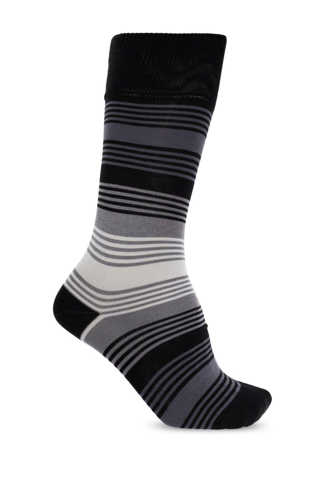Shop Paul Smith Three Pack Of Cotton Socks In Multicolour