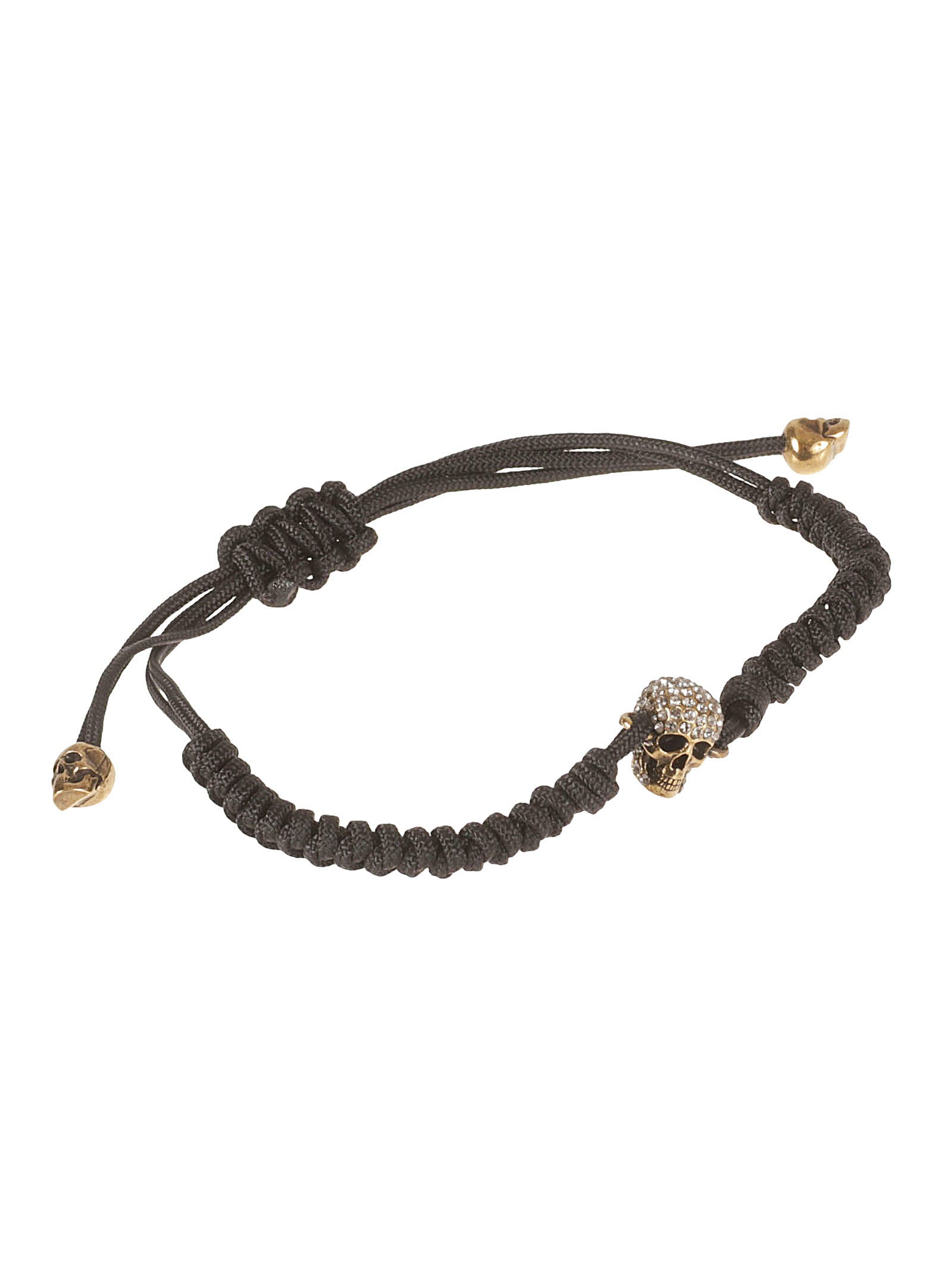 Alexander McQueen Pave Skull Bracelet
