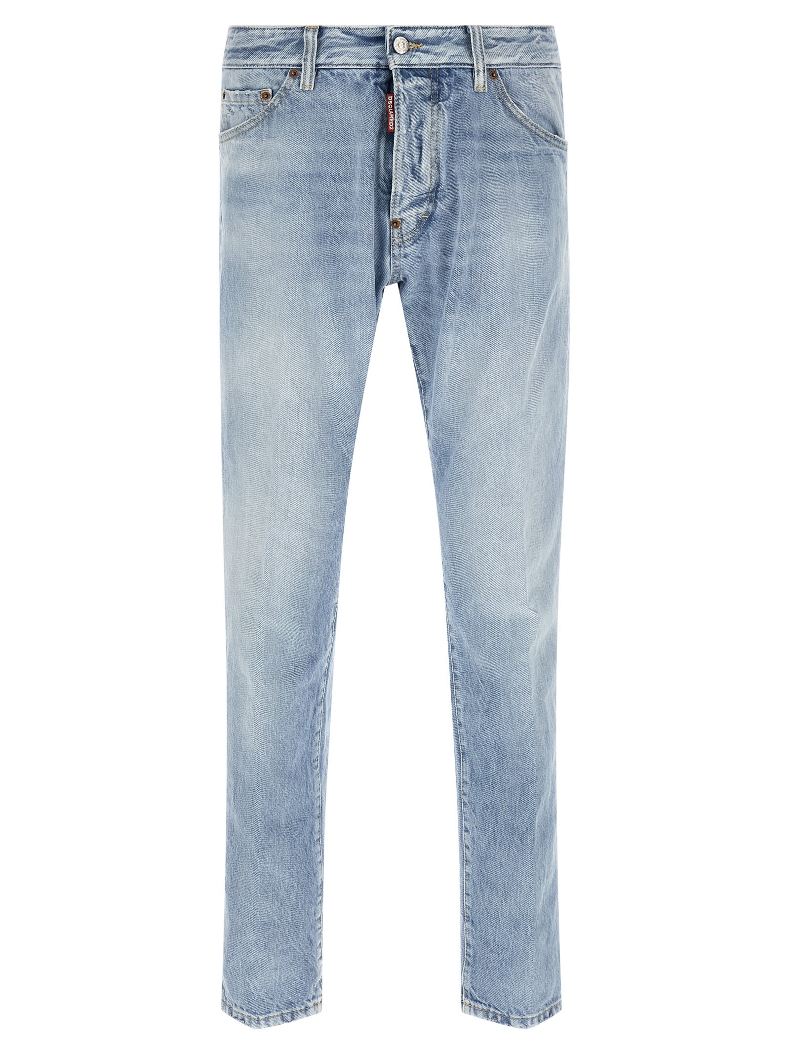 Dsquared2 Teddy Jeans In Blue