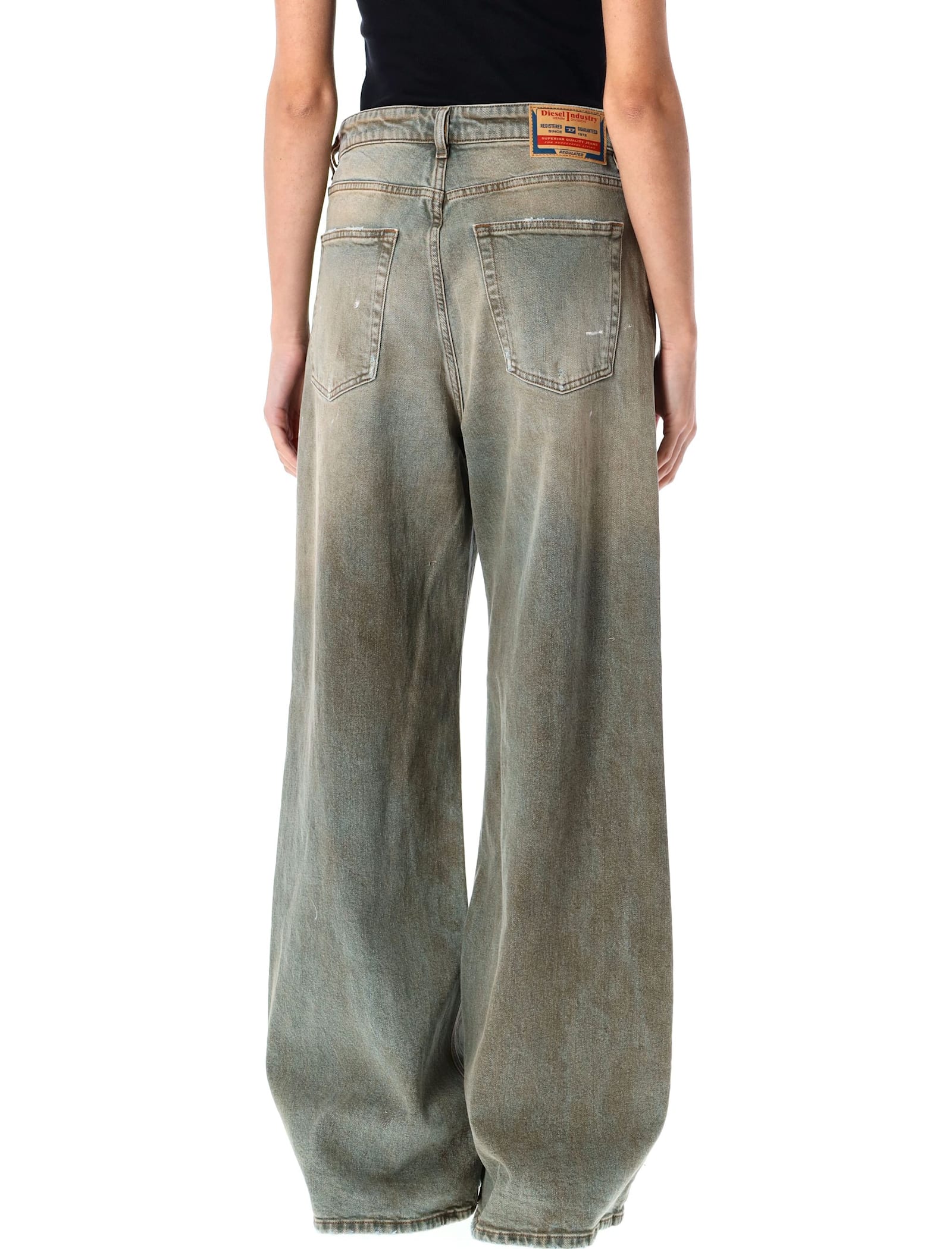 Diesel 1996 D-sire Jeans In Washed Beige