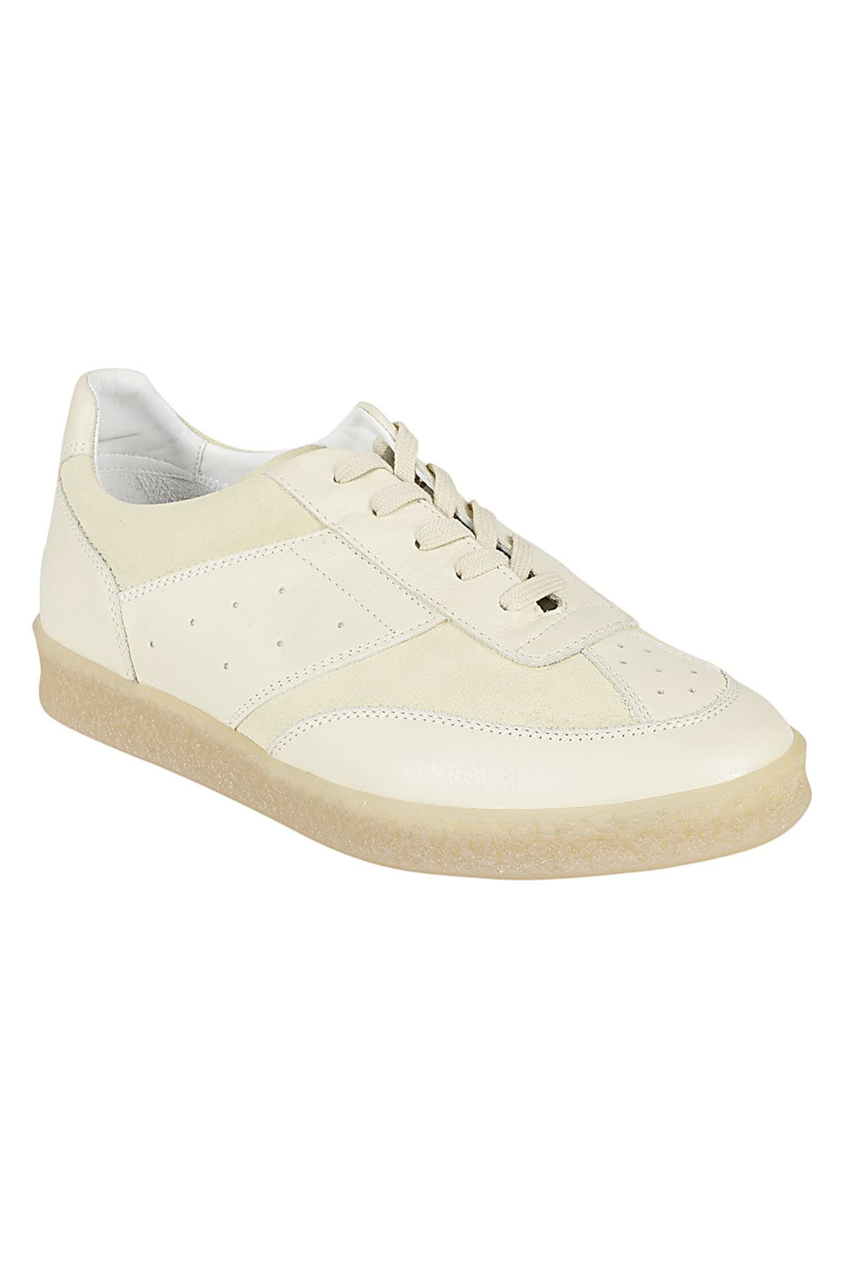 Shop Mm6 Maison Margiela Sneakers In White