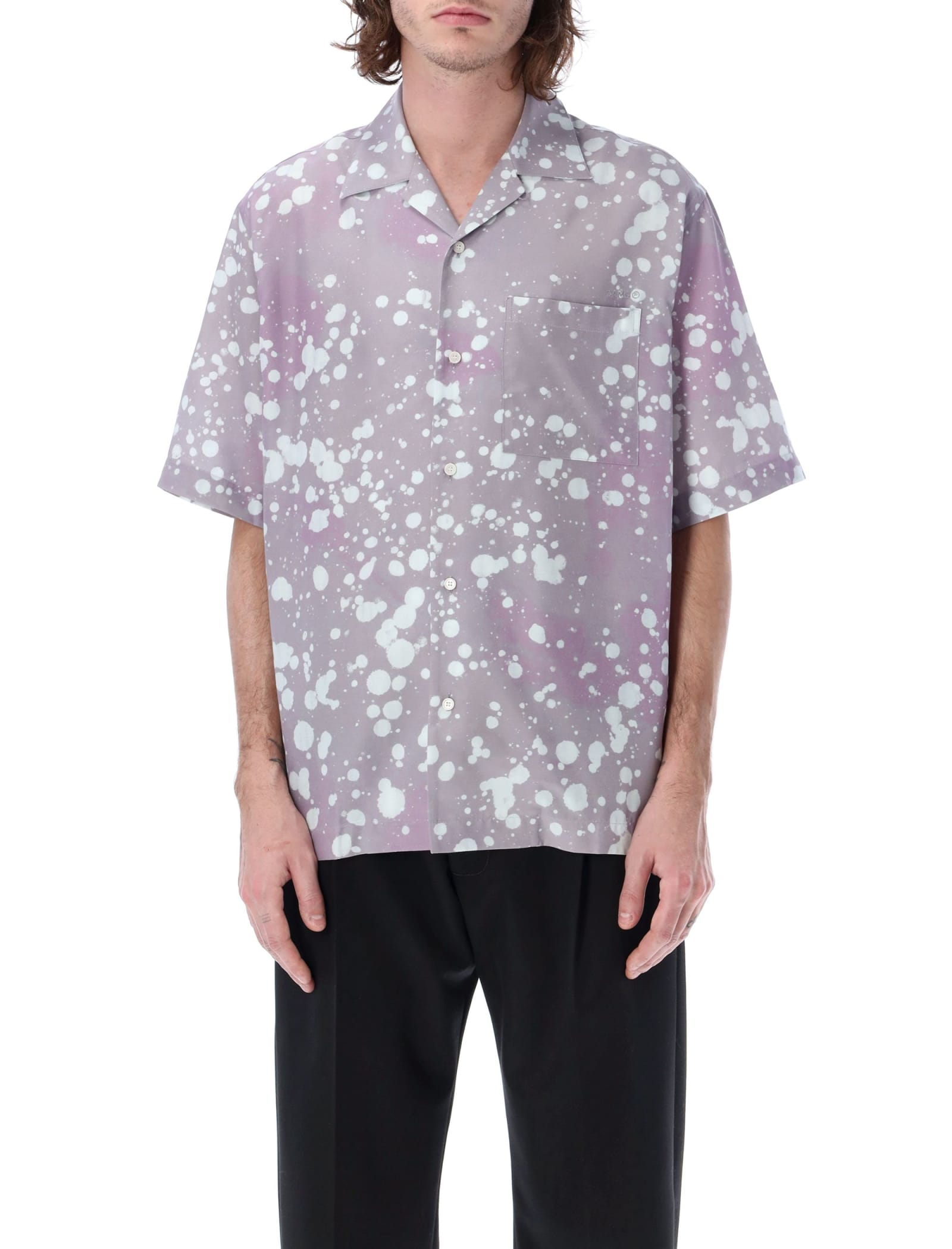 Oamc Kurt Shirt In Lilac