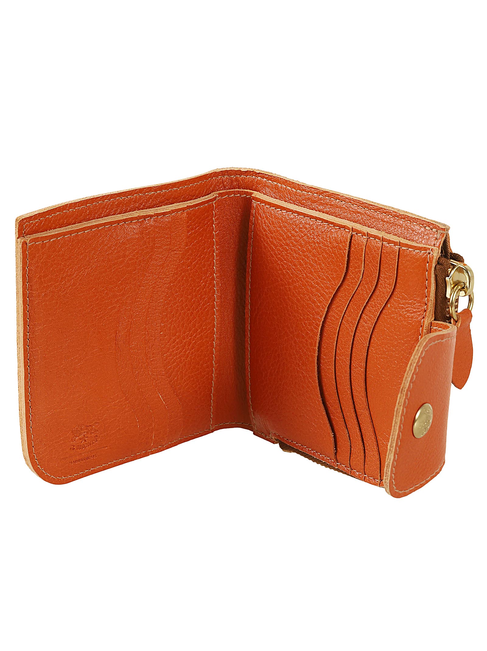 Shop Il Bisonte Acero Medium Wallet In Caramel