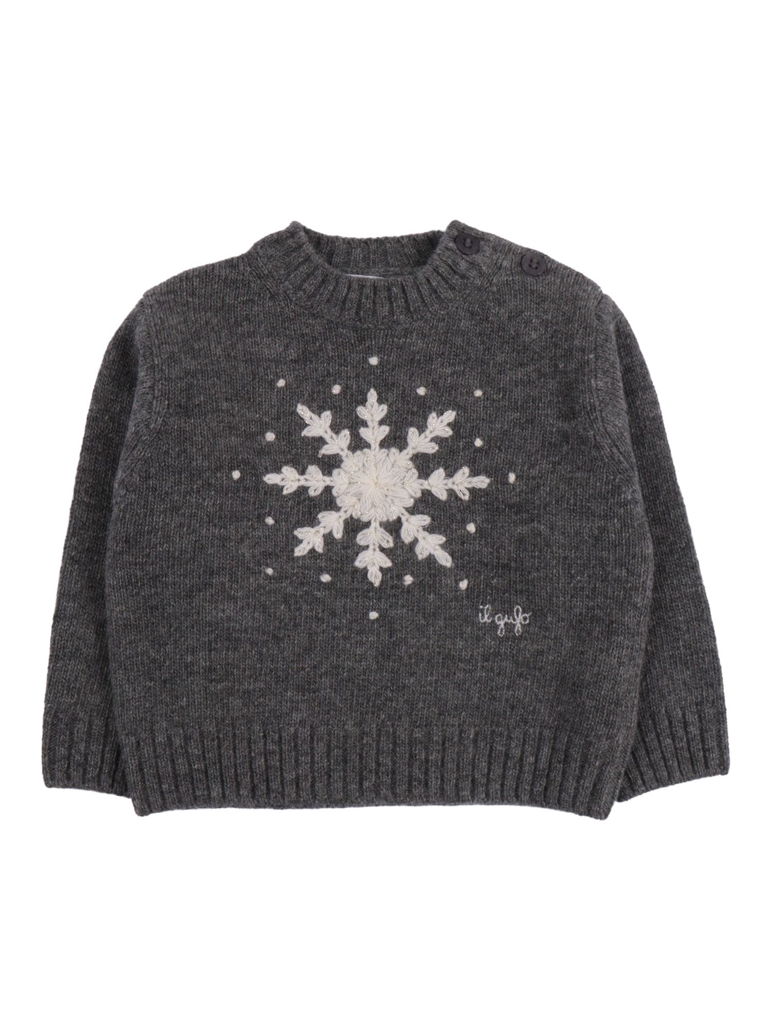 Il Gufo Sweater In Gray