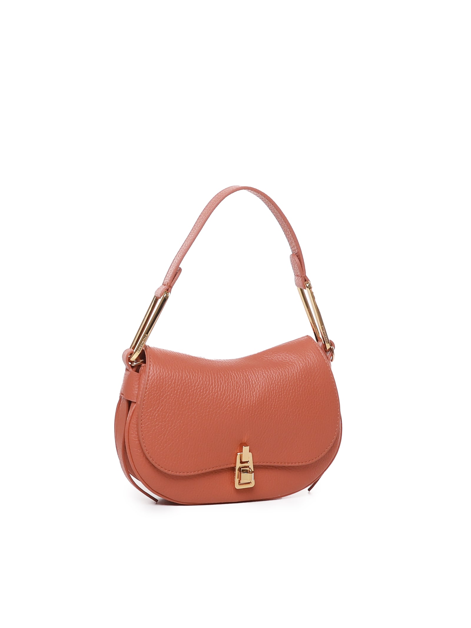 Shop Coccinelle Magie Medium Shoulder Bag In Grenadine Red