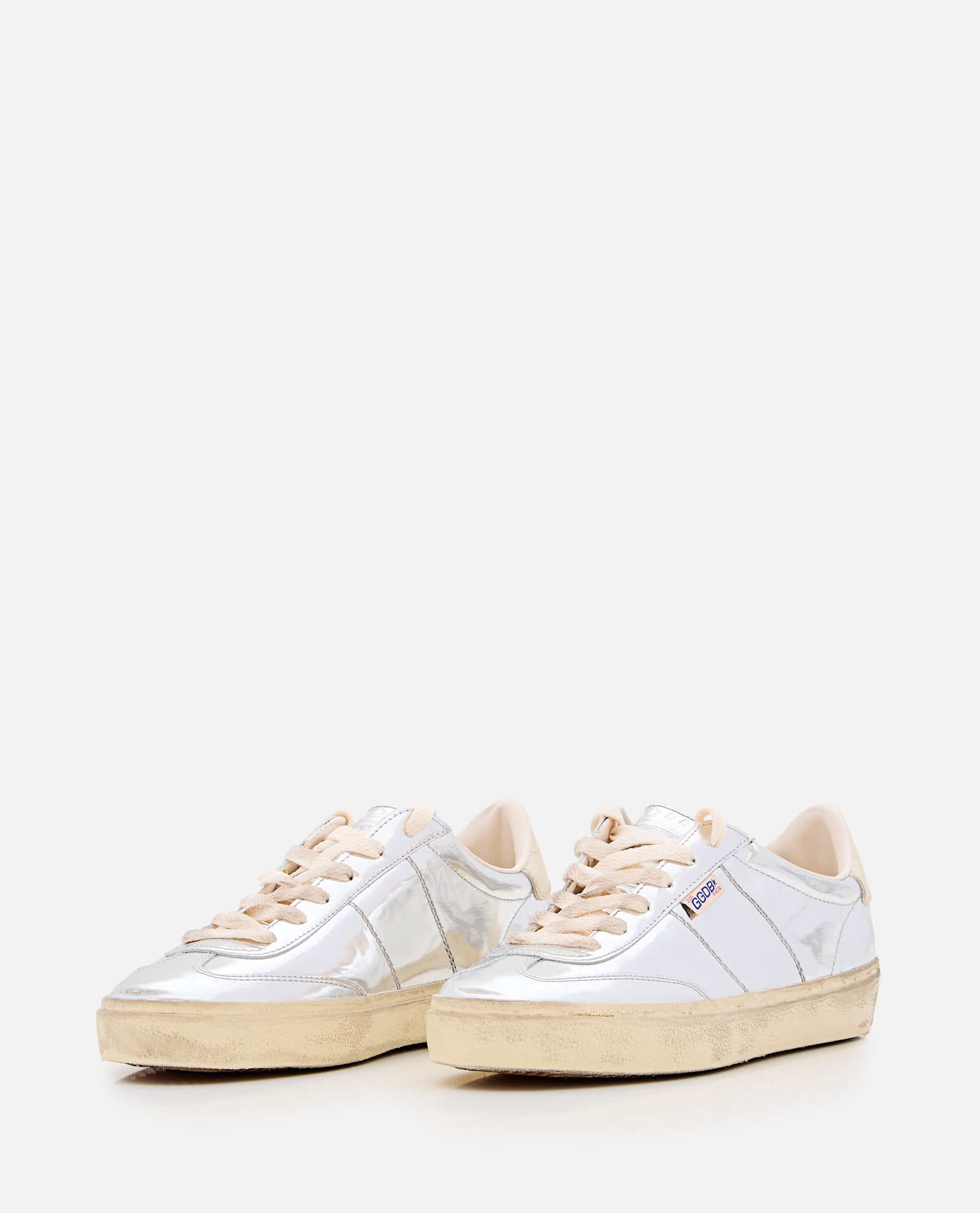 Golden Goose Soul-star Sneakers In Silver
