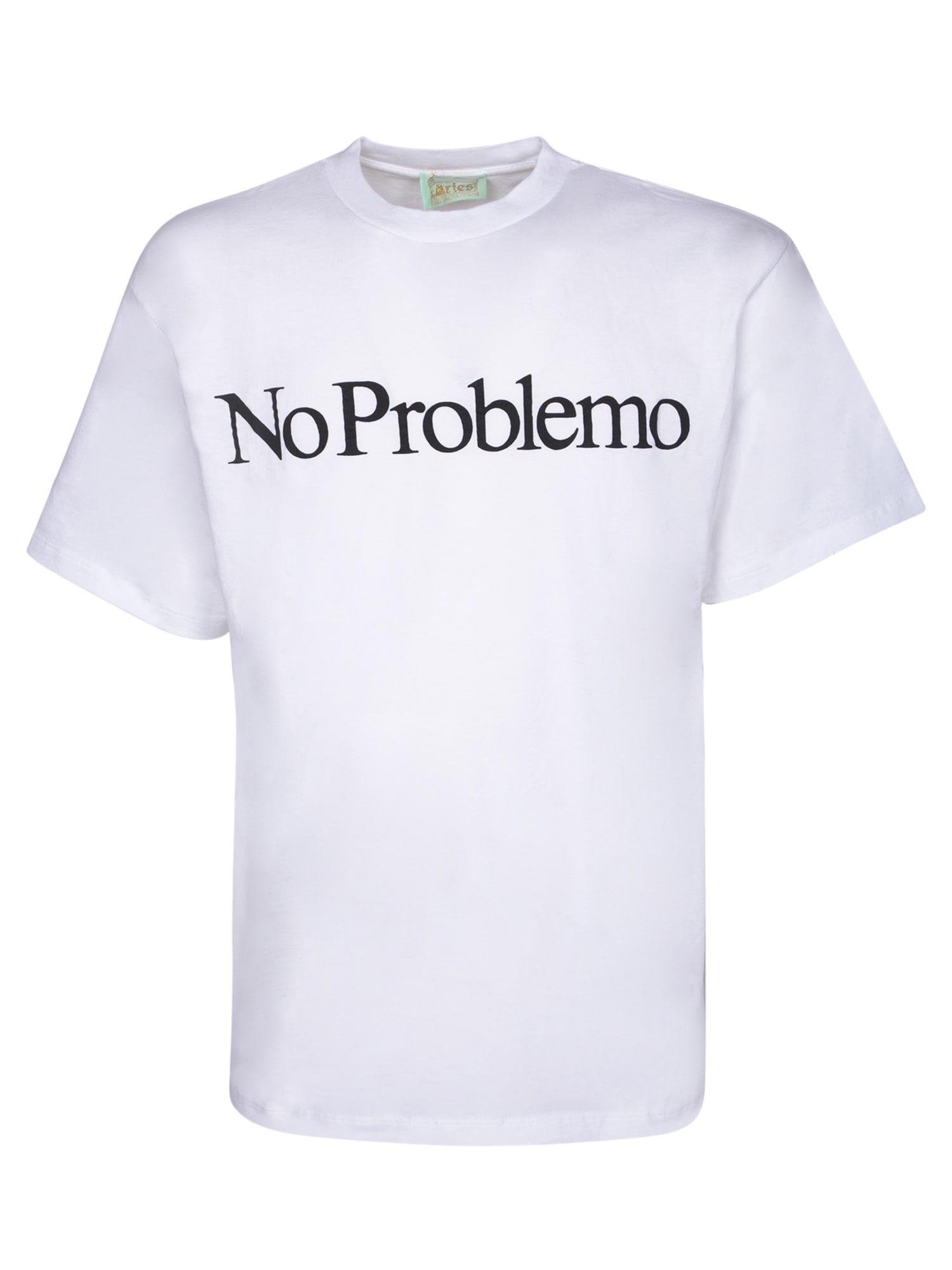 Shop Aries No Problemo T-shirt In White