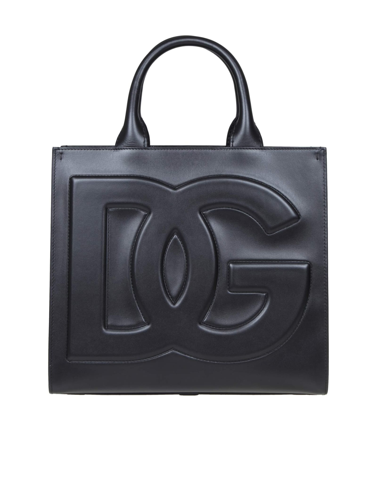 Dolce & Gabbana Handbag In Black Leather