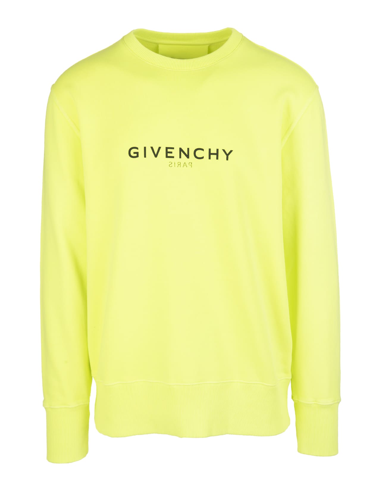Man Fluo Yellow Givenchy Reverse Sweatshirt
