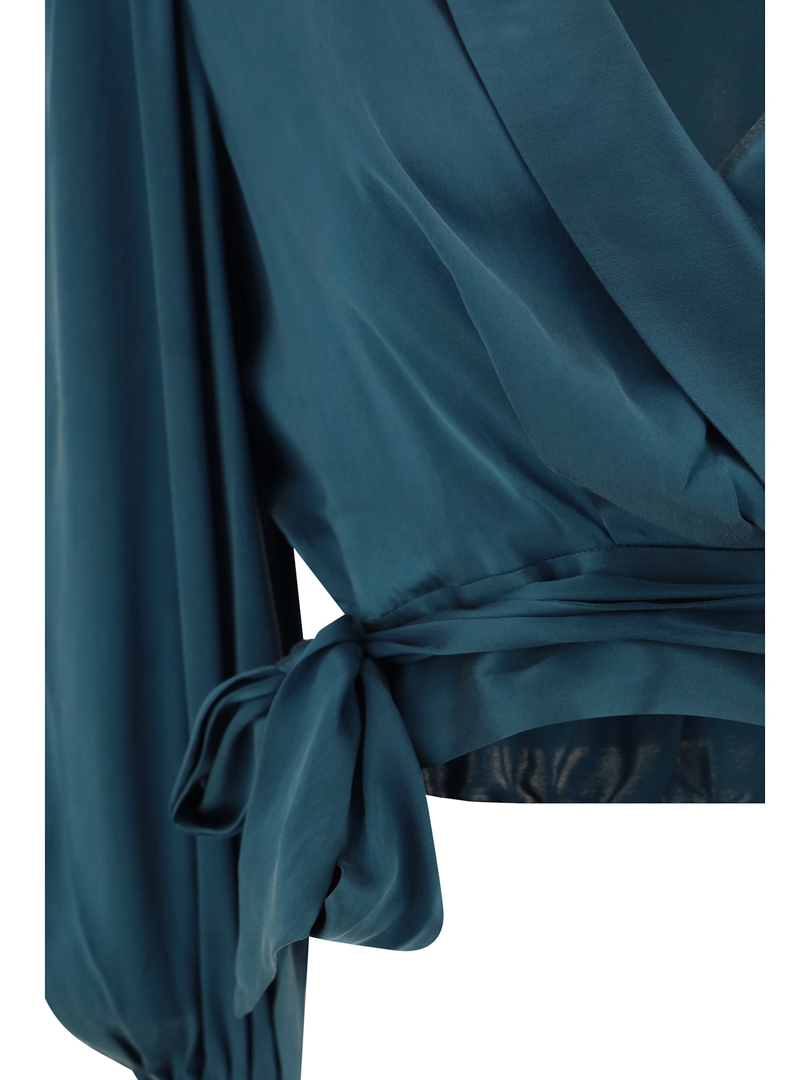 Shop Zimmermann Blouse In Teal