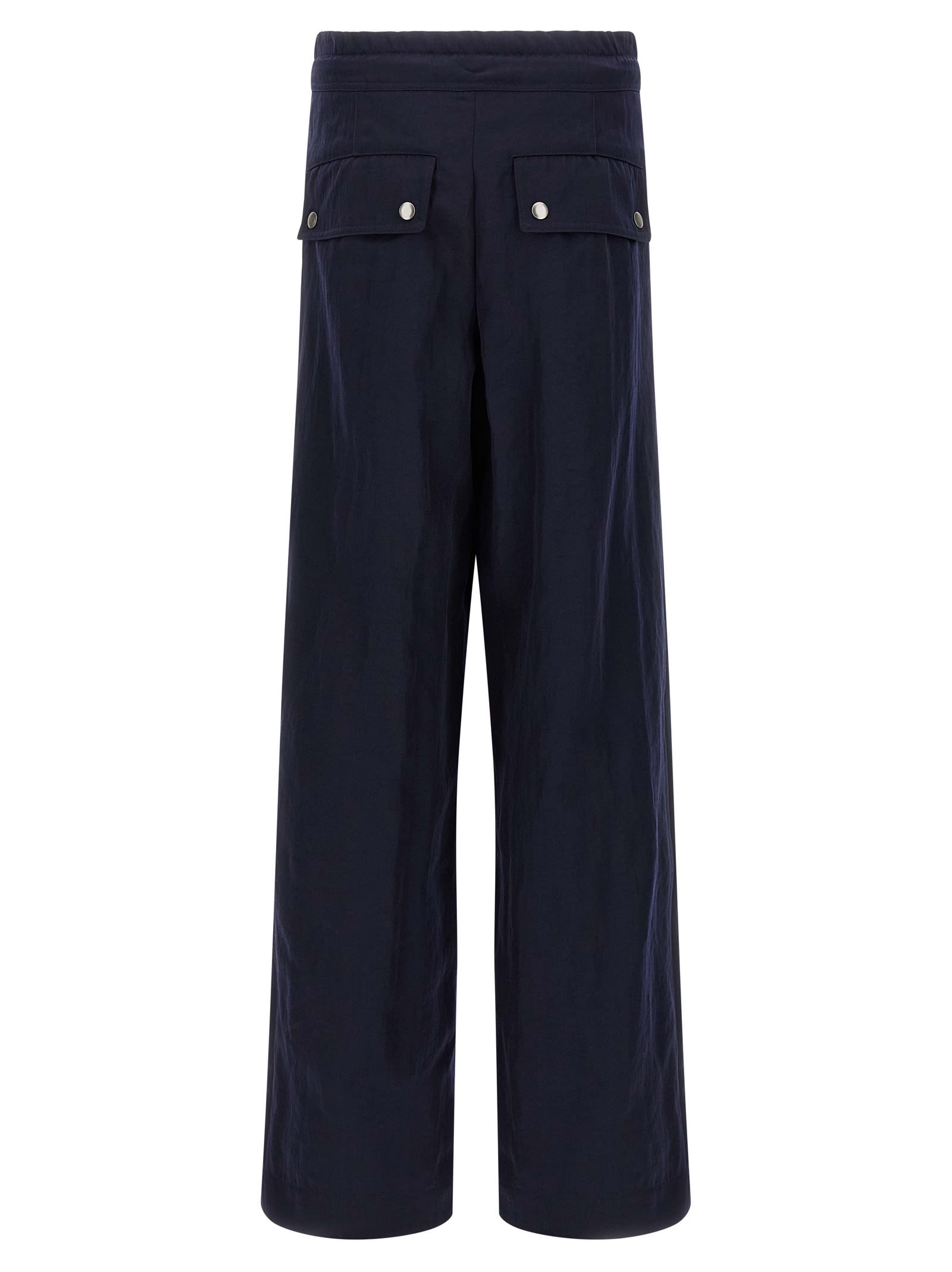 Dries Van Noten Wide Leg Trousers Featuring Button Accents In Multi