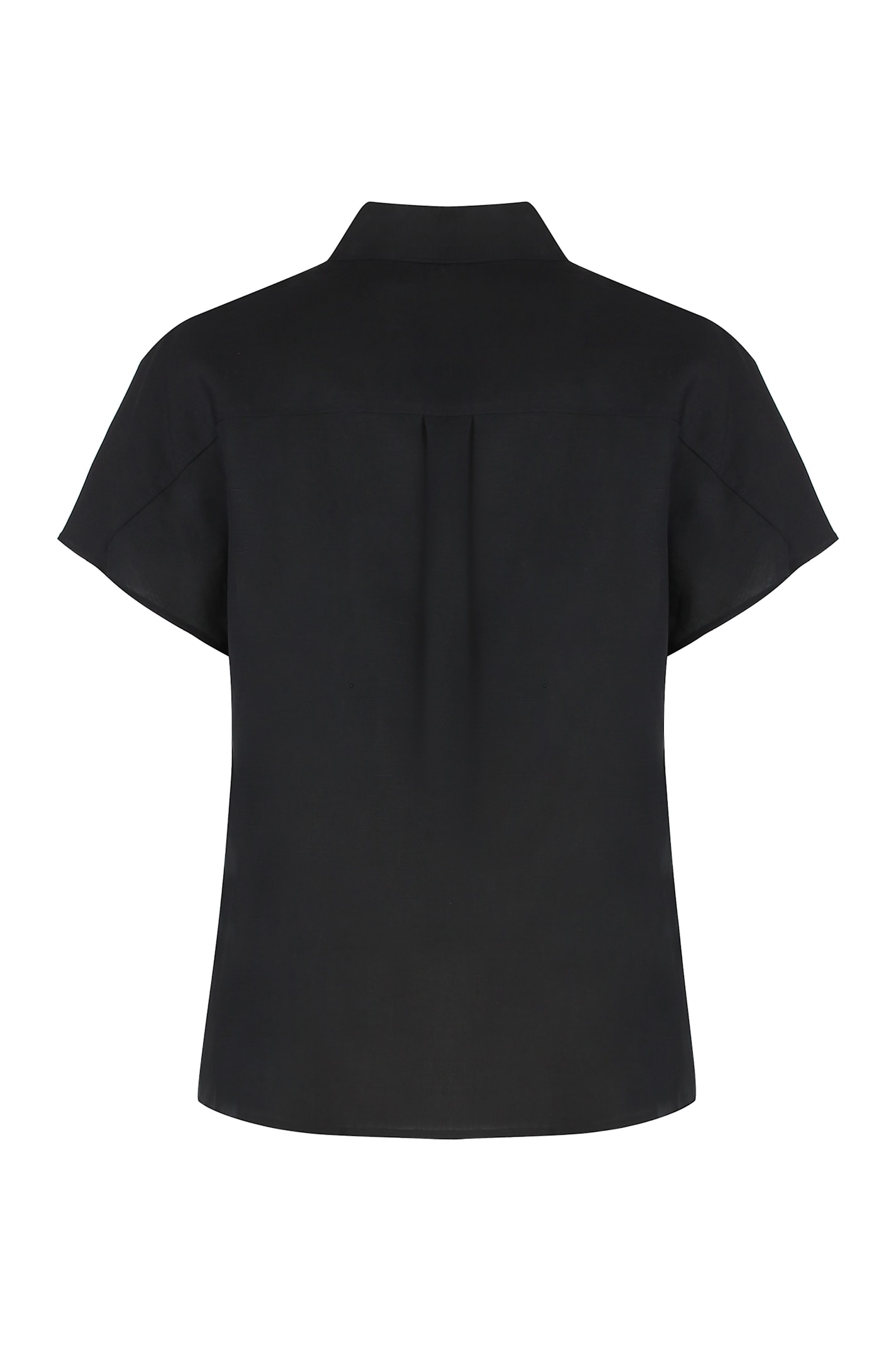 Shop Calvin Klein Short Sleeve Shirt In Black