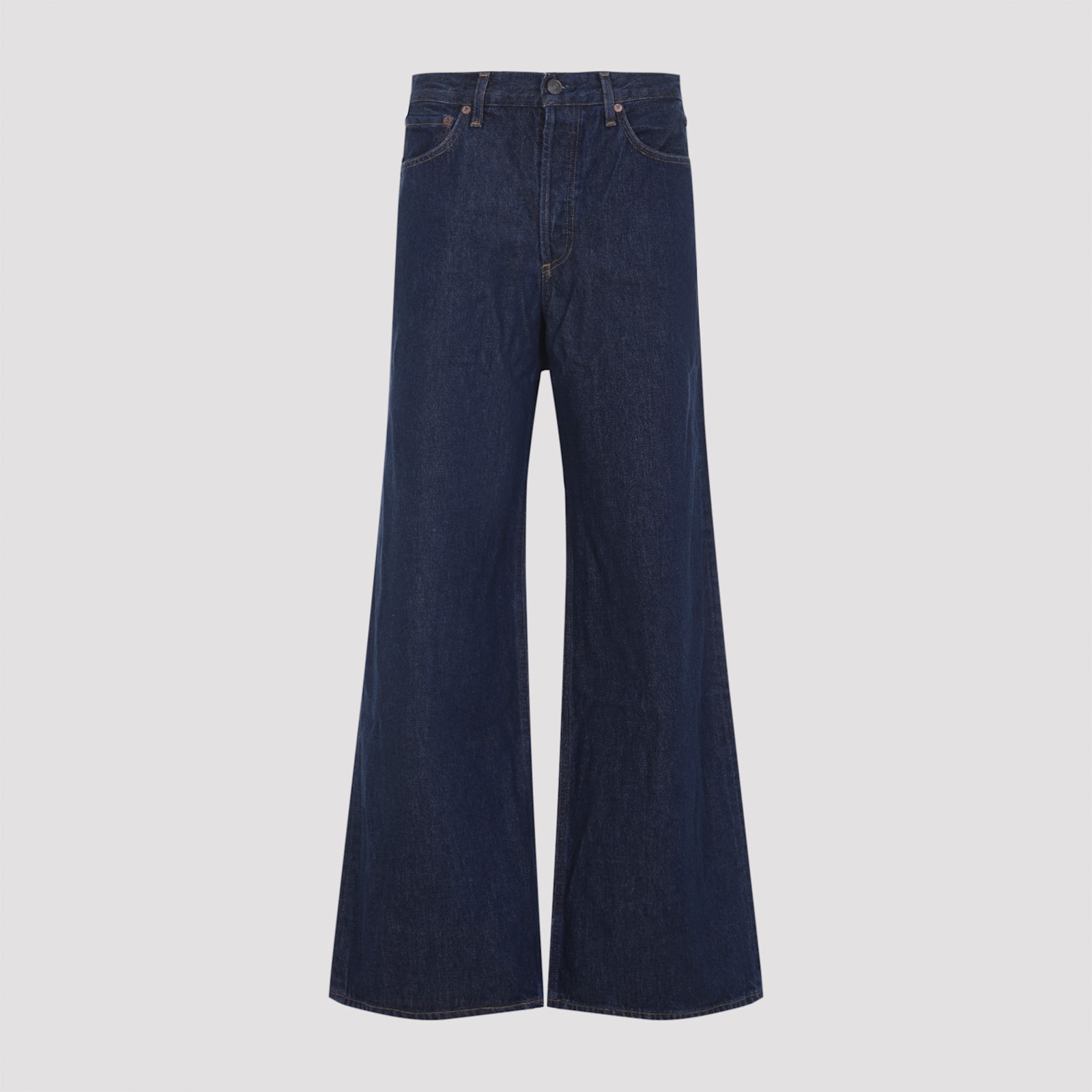 Agolde Cotton Dame Jeans In Blue