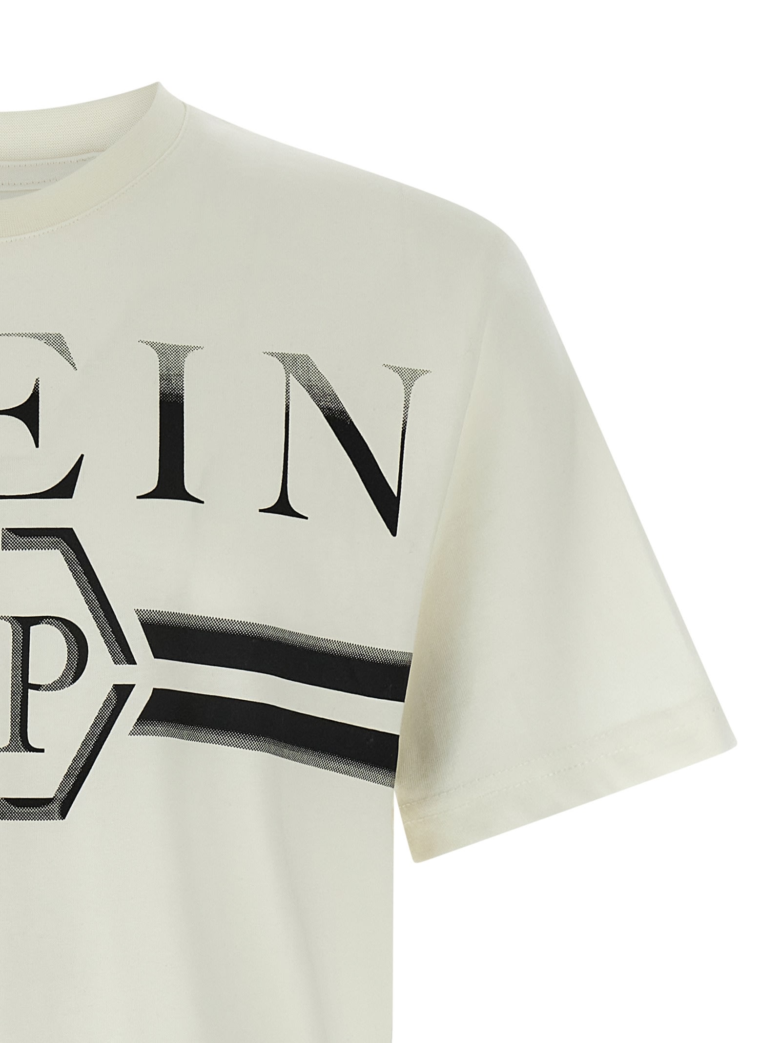 Philipp Plein T-shirt With Logo Print In White