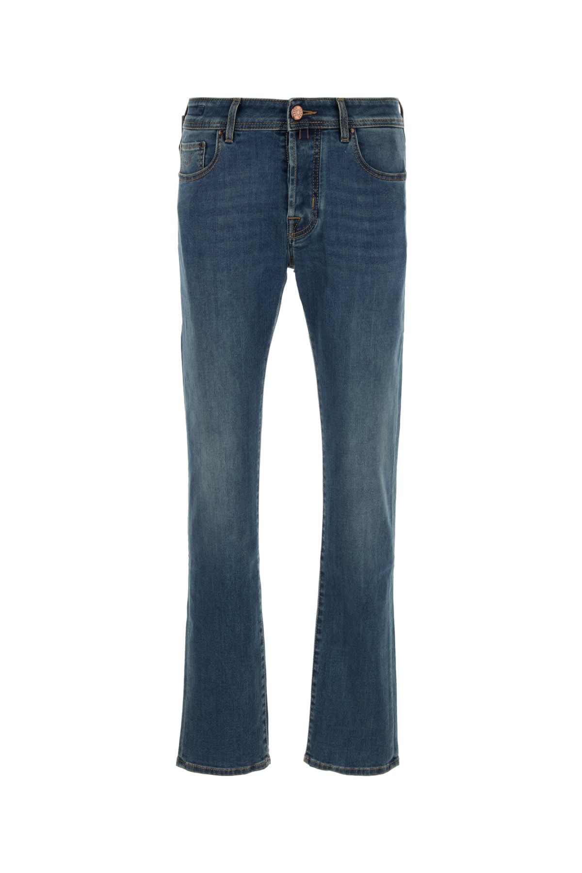 Jacob Cohen Pant 5 Pkt Slim Fit Bard In Blue