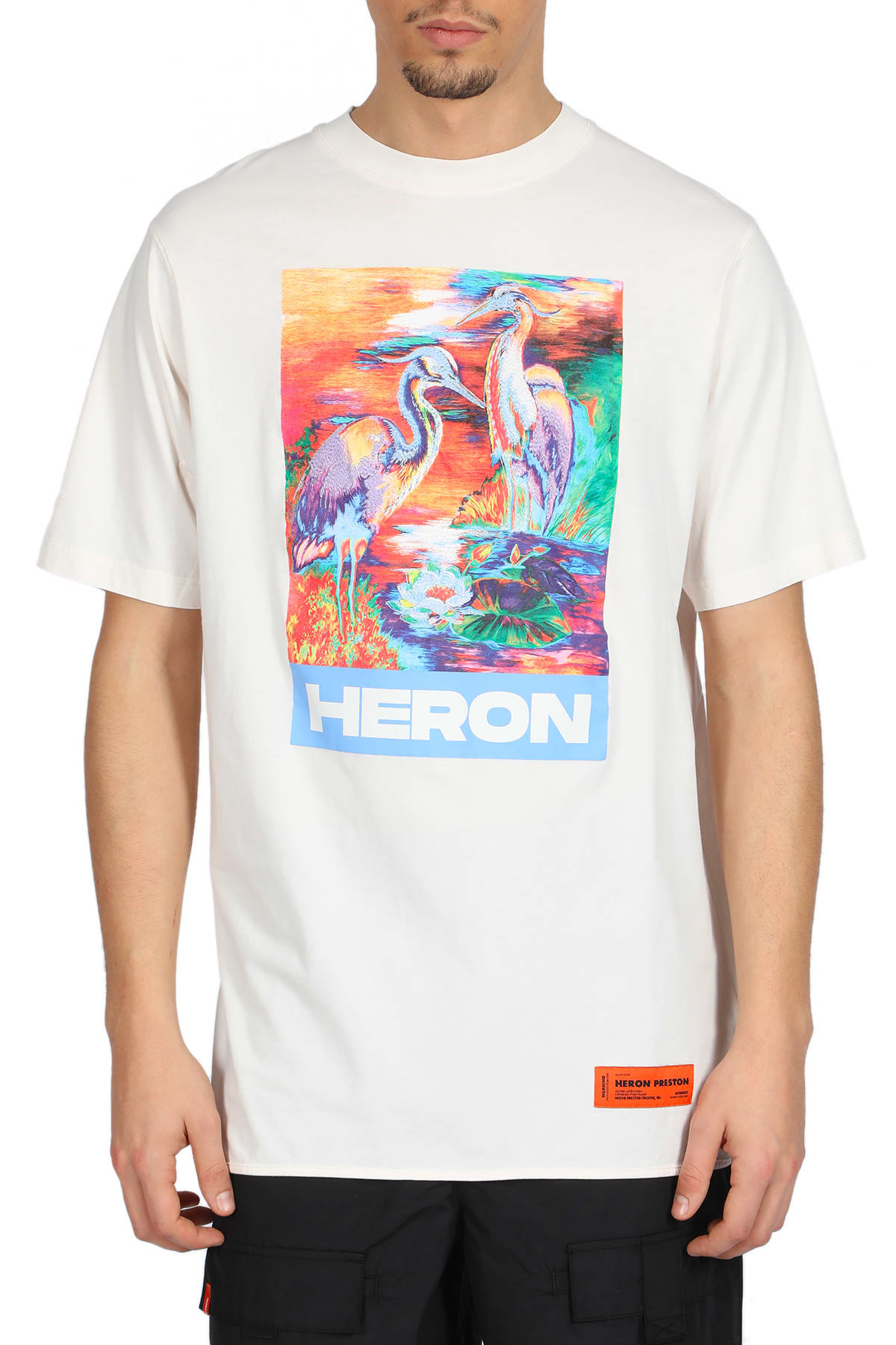 HERON PRESTON HERON PRESTON T-SHIRT OVER HERON COLORS,11245867