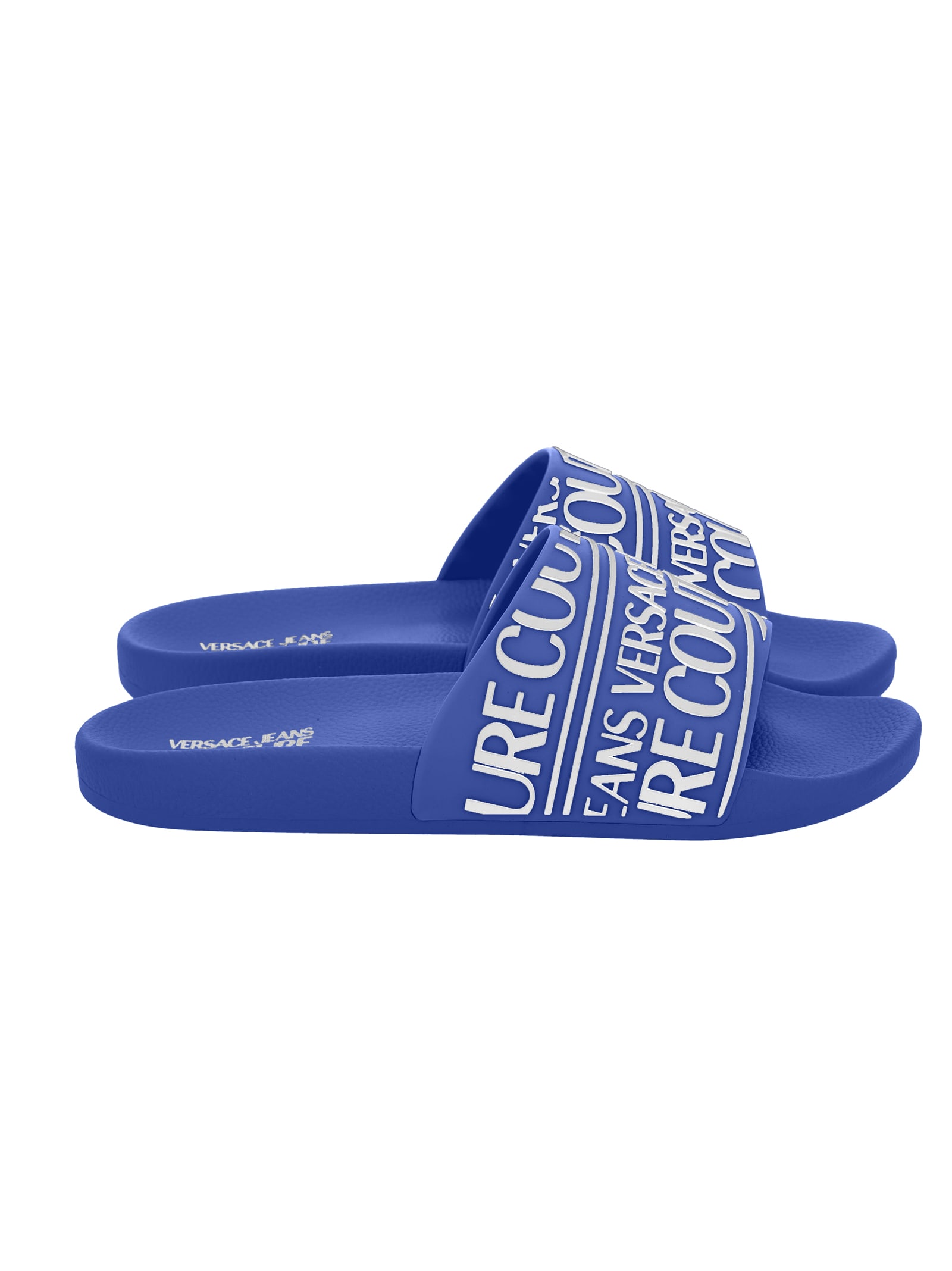 VERSACE JEANS COUTURE VERSACE JEANS COUTURE POOL SLIDES 