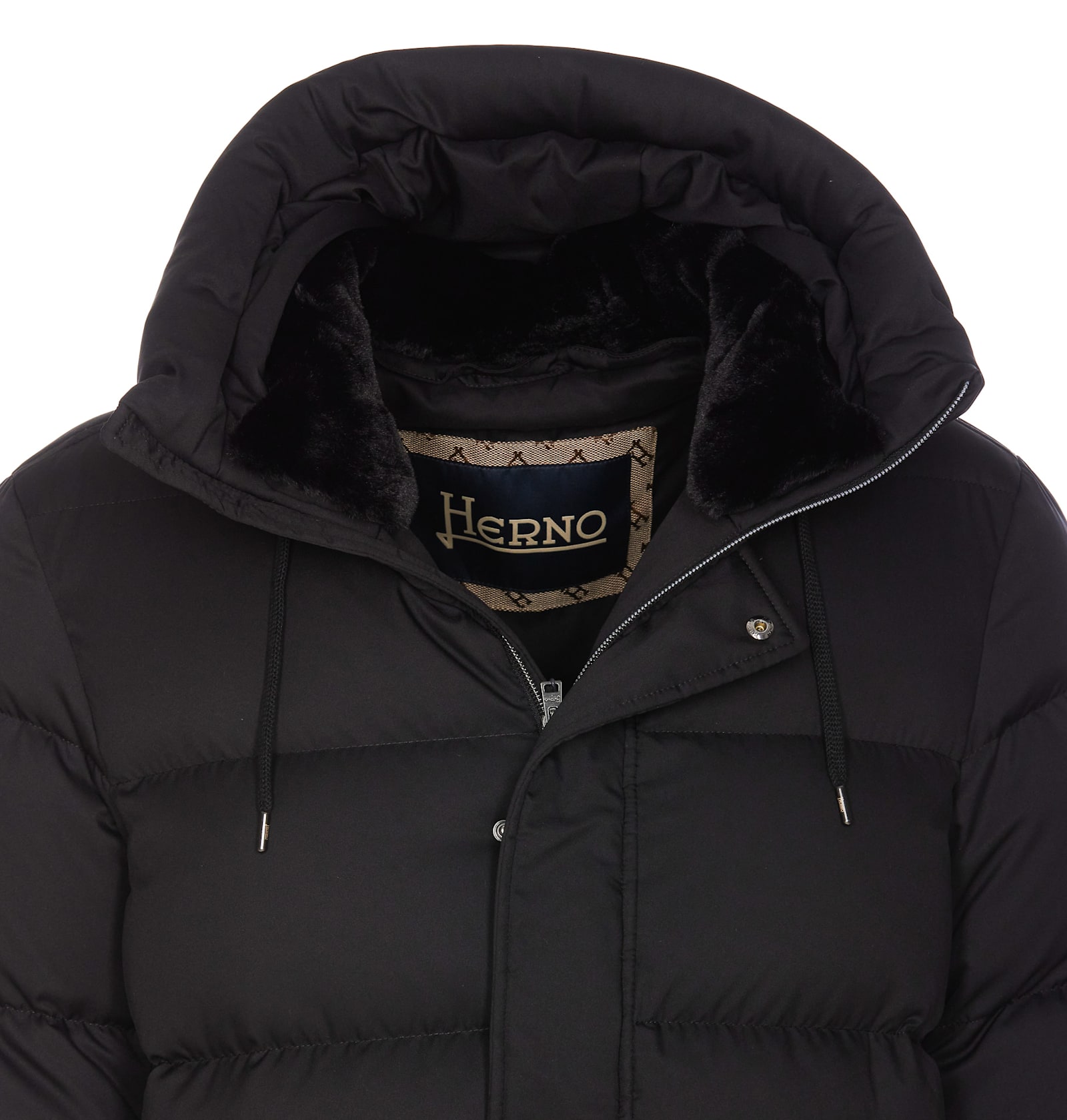 Shop Herno Arendelle Down Jacket In Black