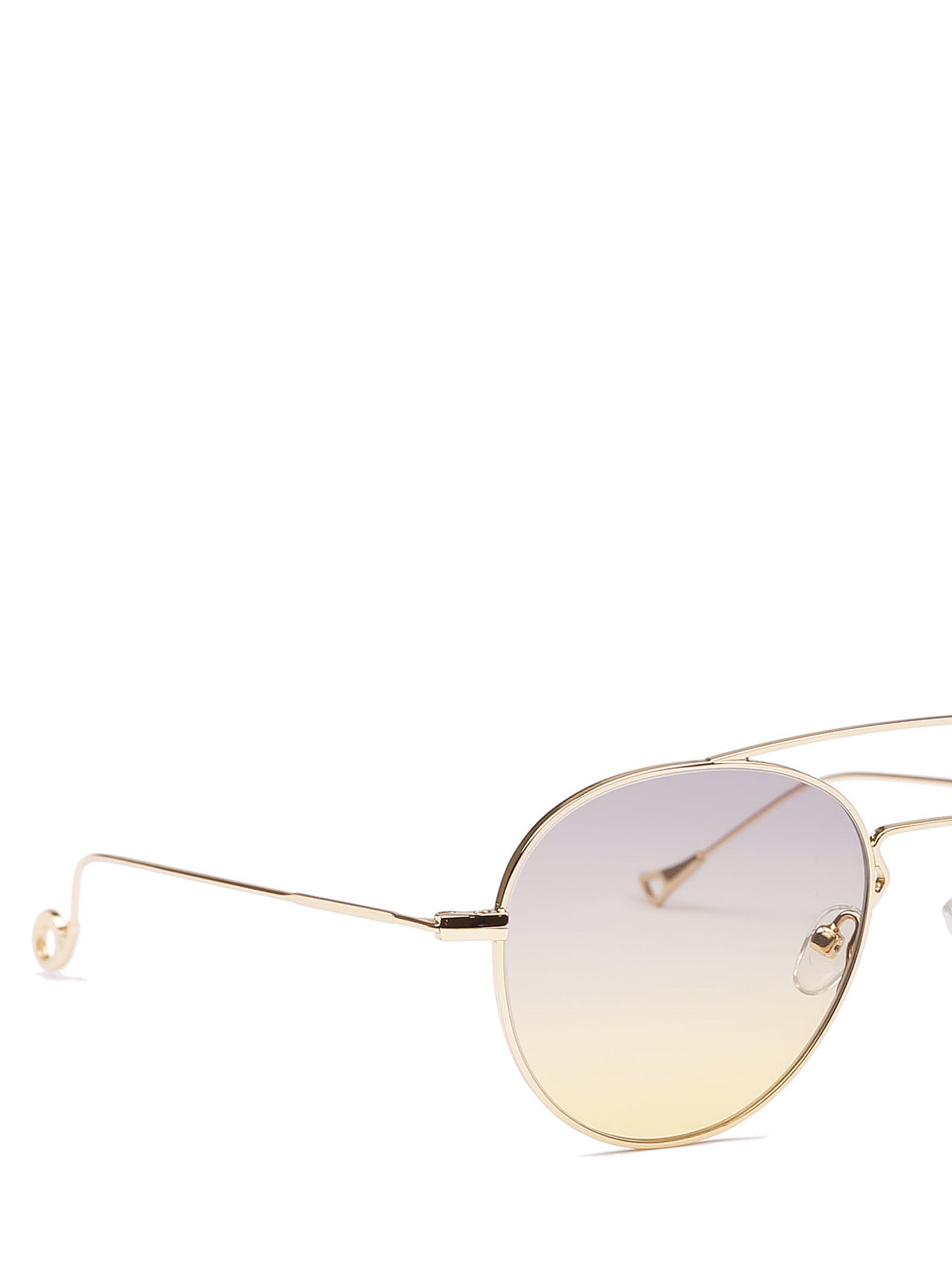Shop Eyepetizer Vosges Gold Sunglasses