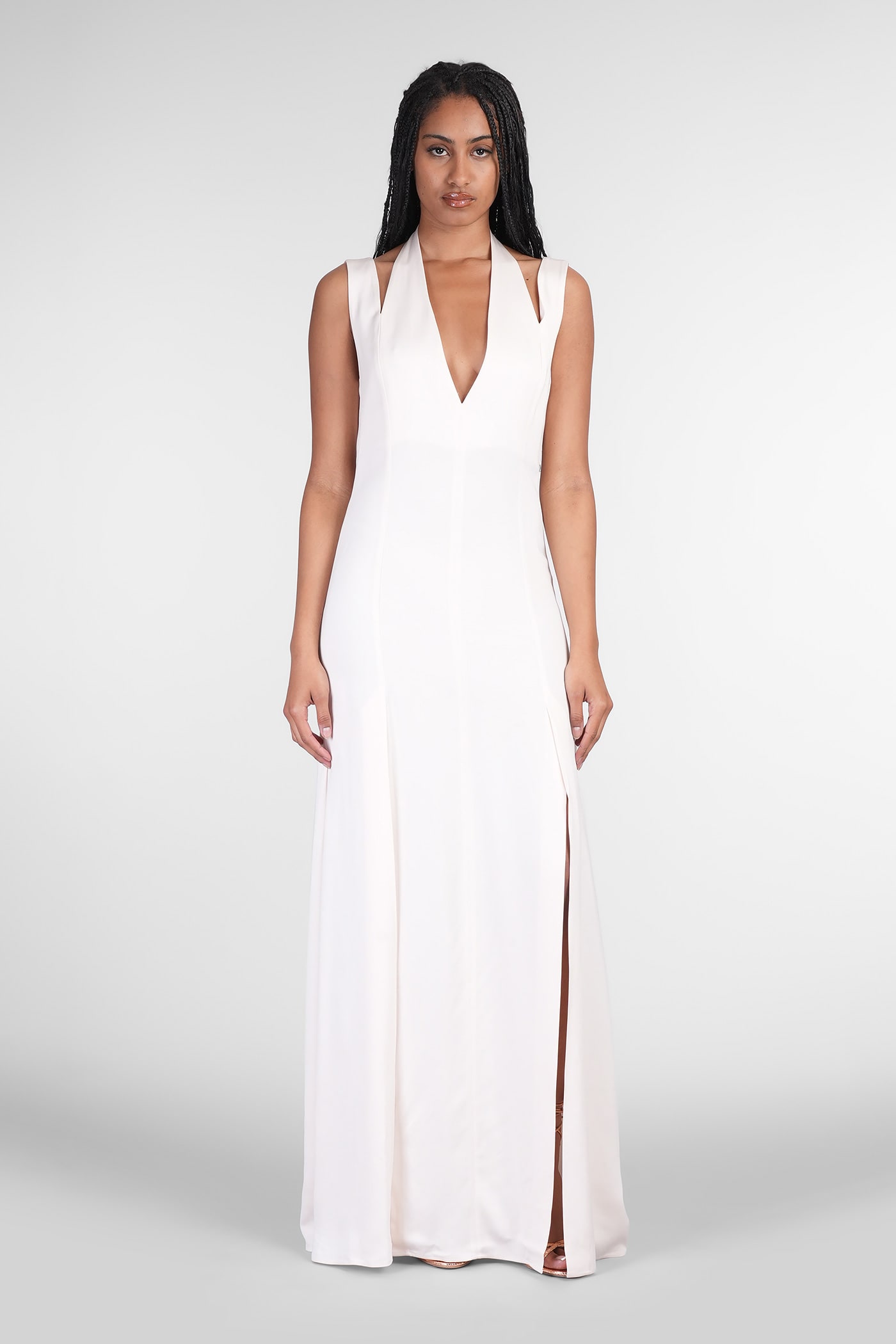 Iro Sinnia Dress Woman In Rose-pink Viscose