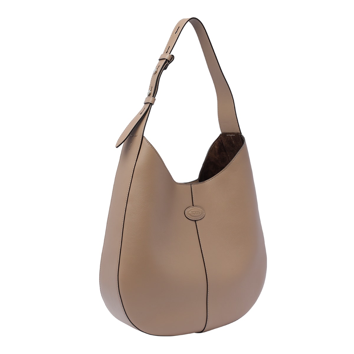 Shop Tod's Di Bag In Beige