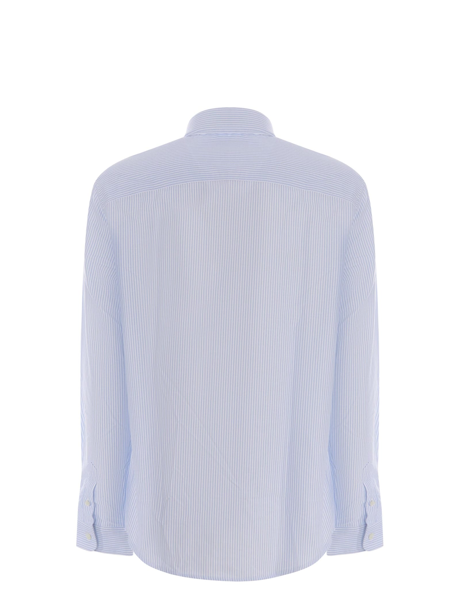 Shop Apc Shirt A.p.c. Greg Made Of Cotton In Bianco