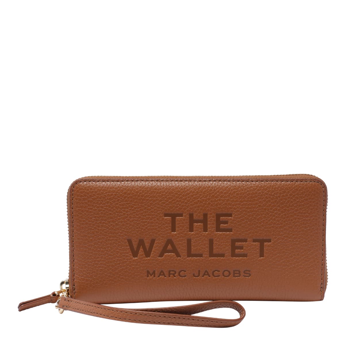 Marc Jacobs 'rectangular Shape Wallet Wrist Strap' In Brown