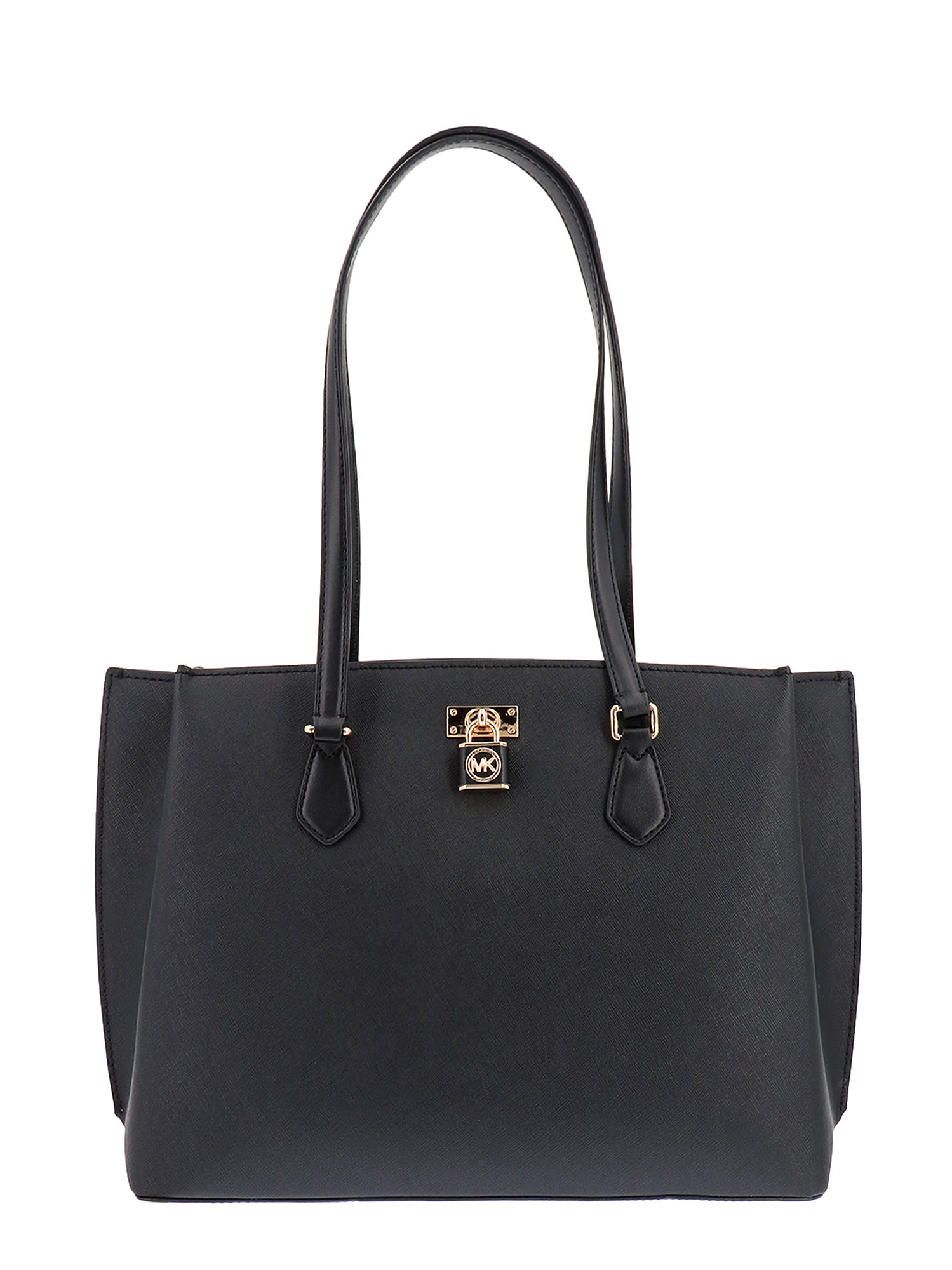 Shop Michael Kors Handbag In Black