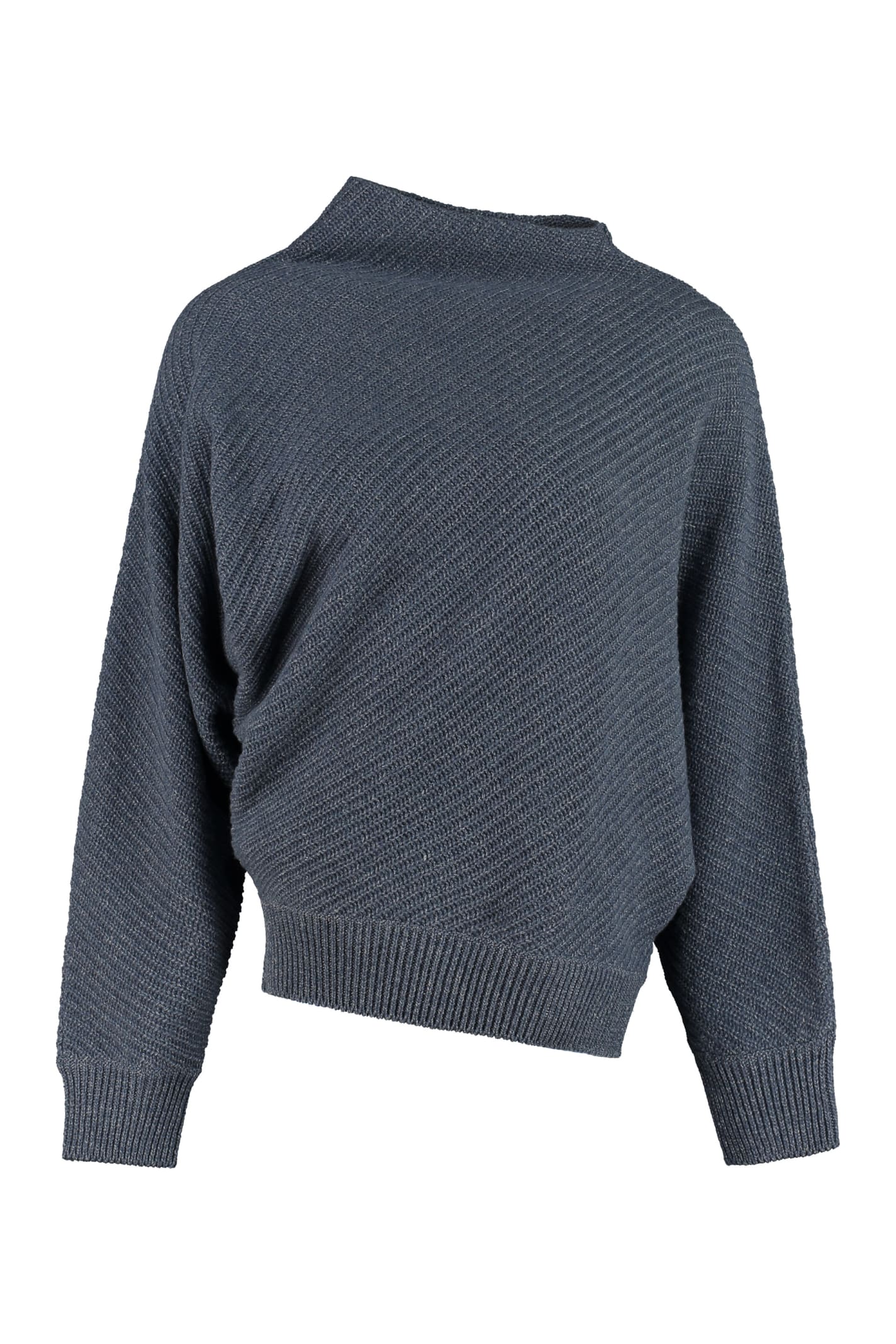 Agnona Cashmere-linen Blend Sweater