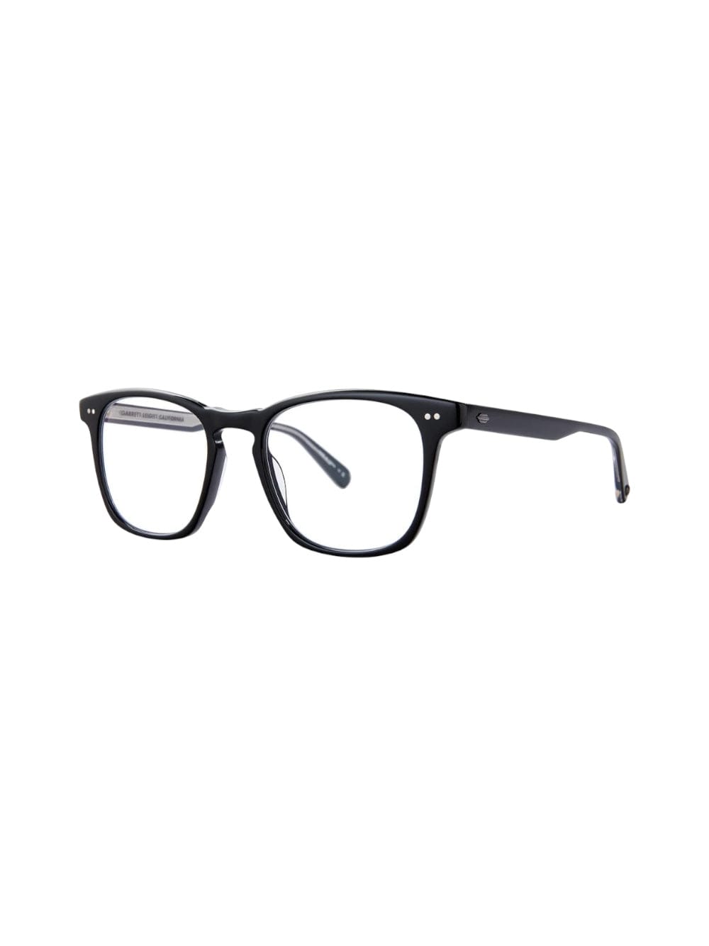 Garrett Leight Alder - Black Glasses In Black