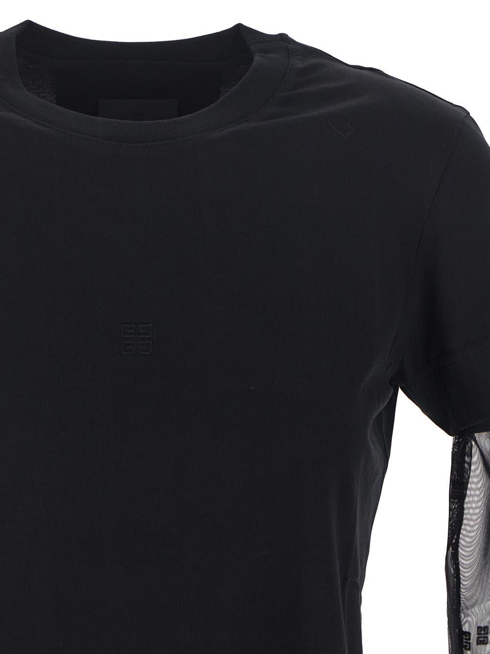 Shop Givenchy Cotton T-shirt In Nero