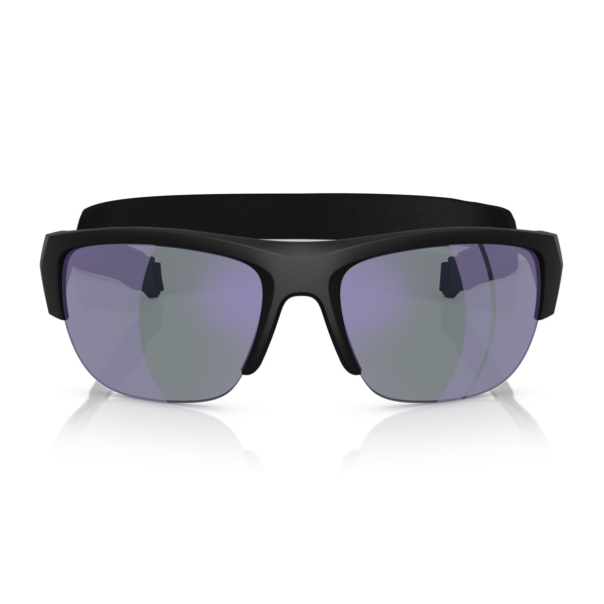 Prada Linea Rossa Ps A01s 1bo10j Nero Opaco Sunglasses In Black