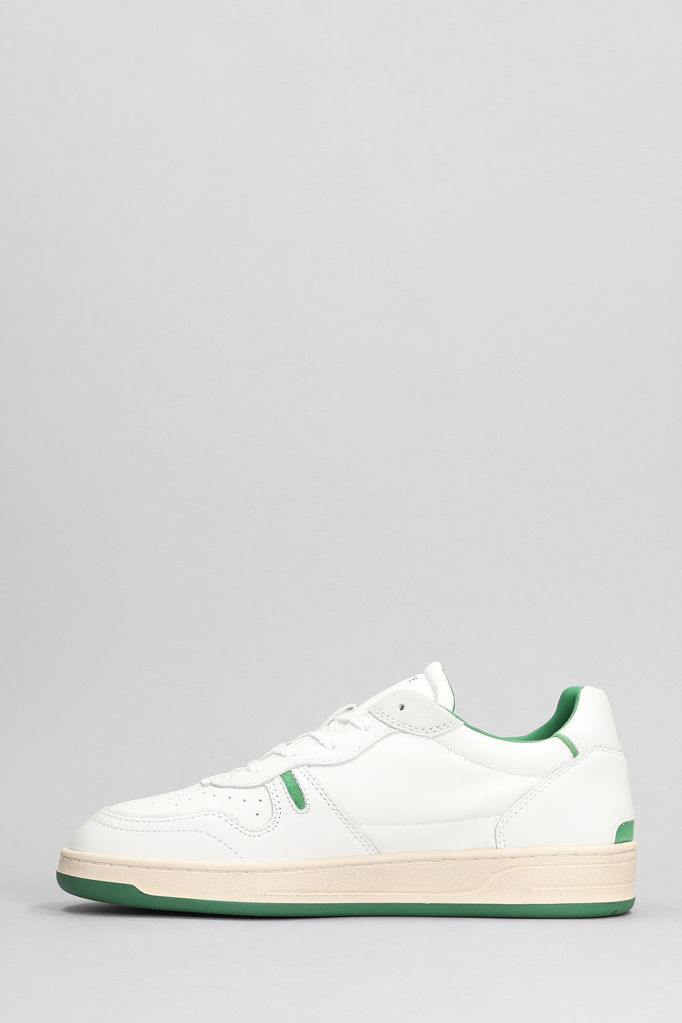 Shop Date Court 2.0 Sneakers In White Leather And Fabric
