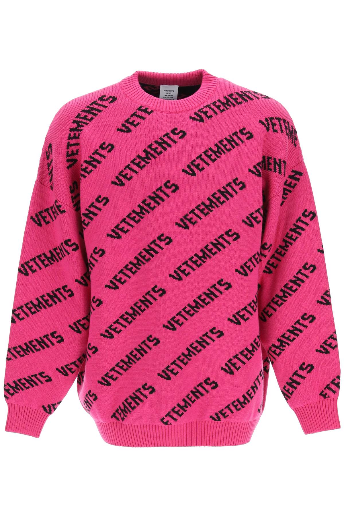VETEMENTS Monogram Jacquard Sweater
