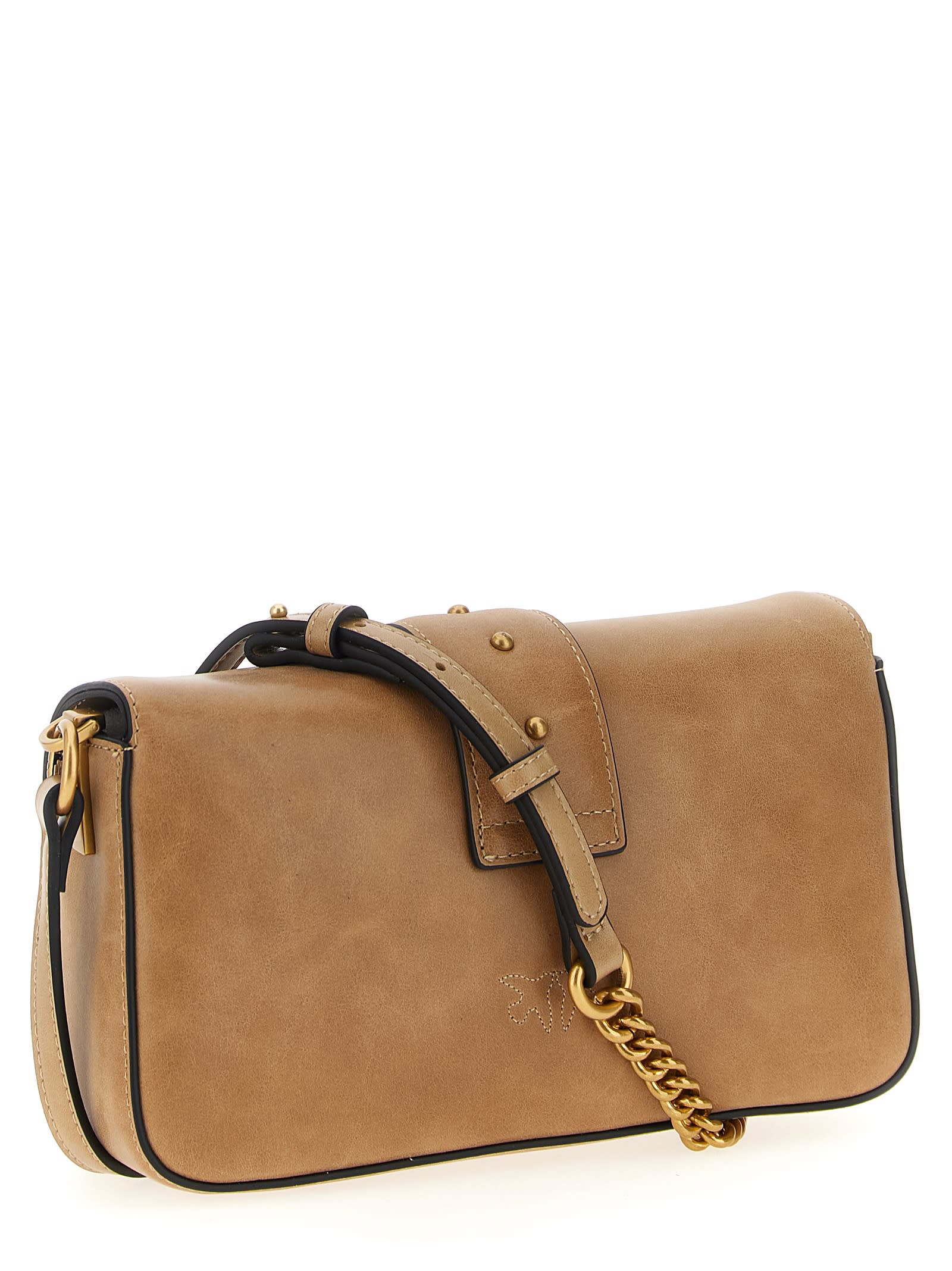 Pinko Mini Love Bag Slouchy Shoulder Bag
