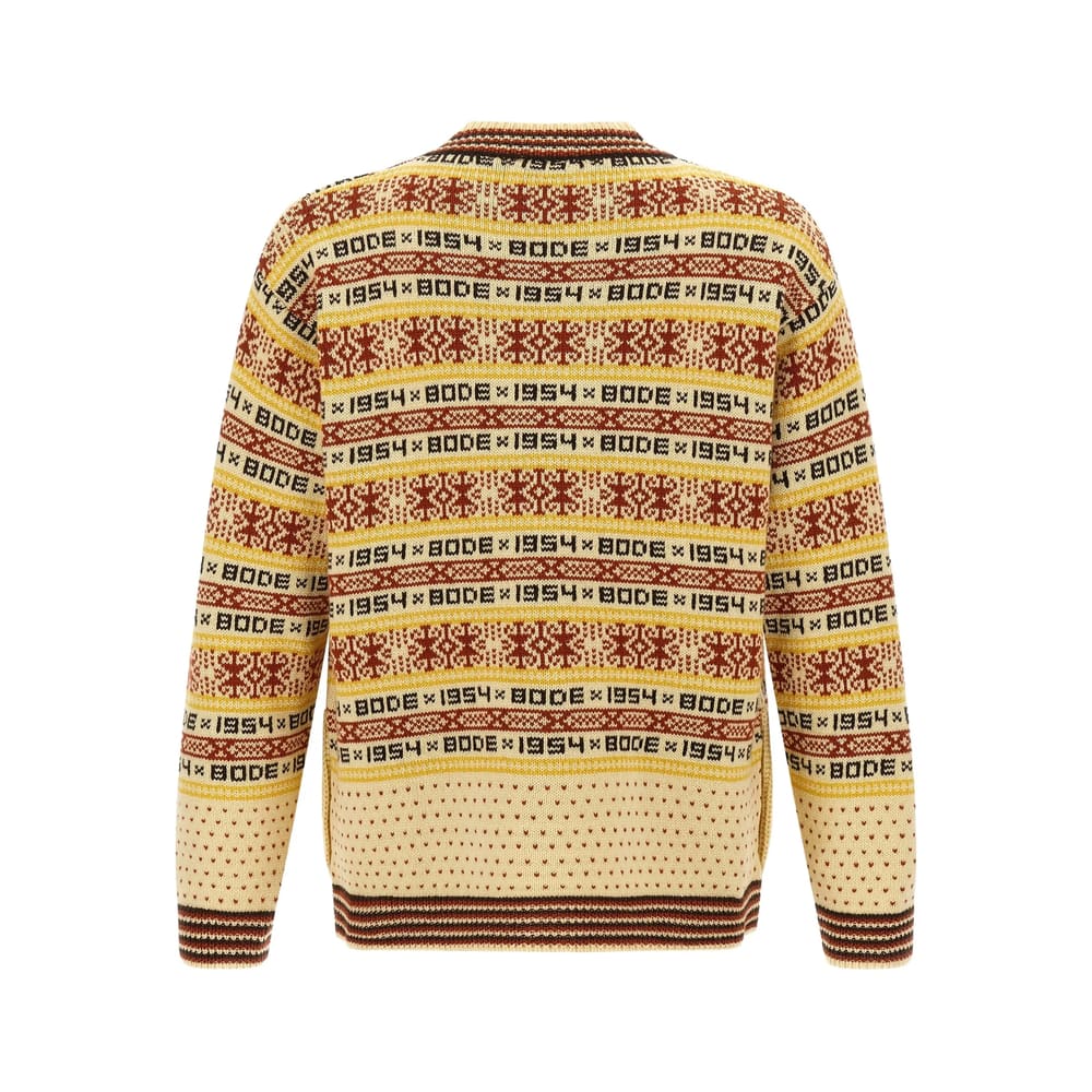 Bode Sweaters Neutral In Brown