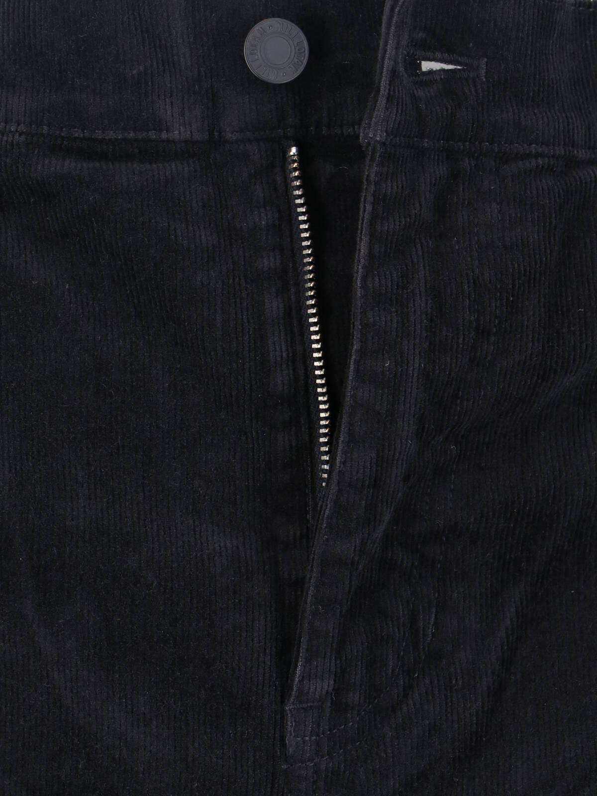 Nili Lotan Florence High-rise Flared Jeans In Black