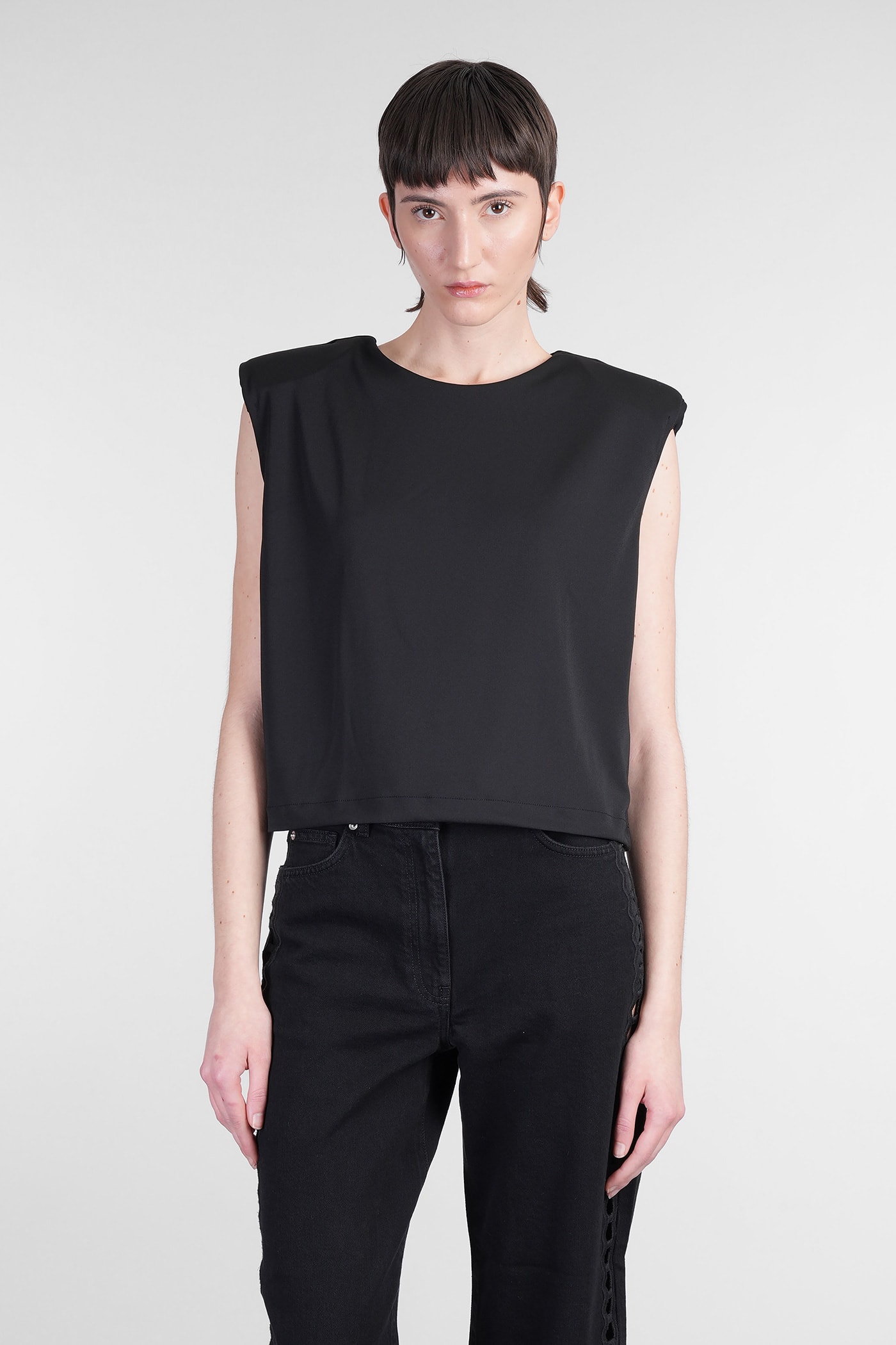 Patoya Topwear In Black Polyester