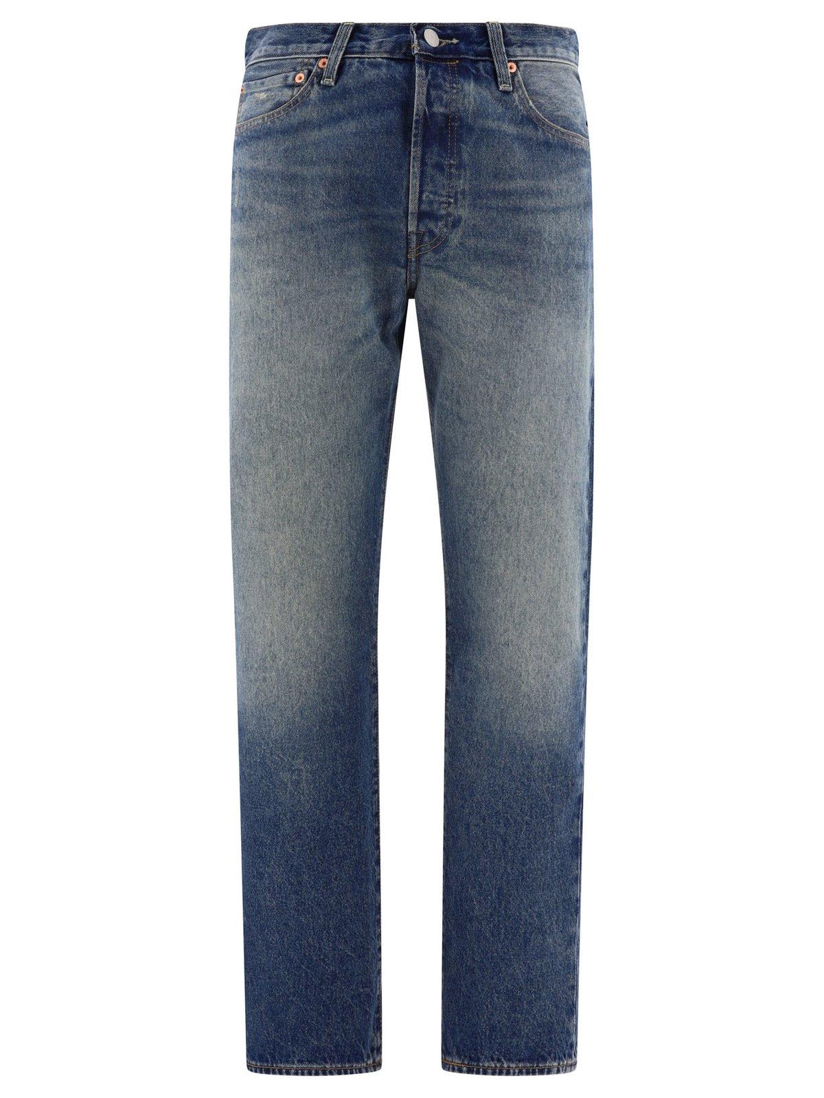 Shop Levi's 501 54 Mid Rise Denim Jeans