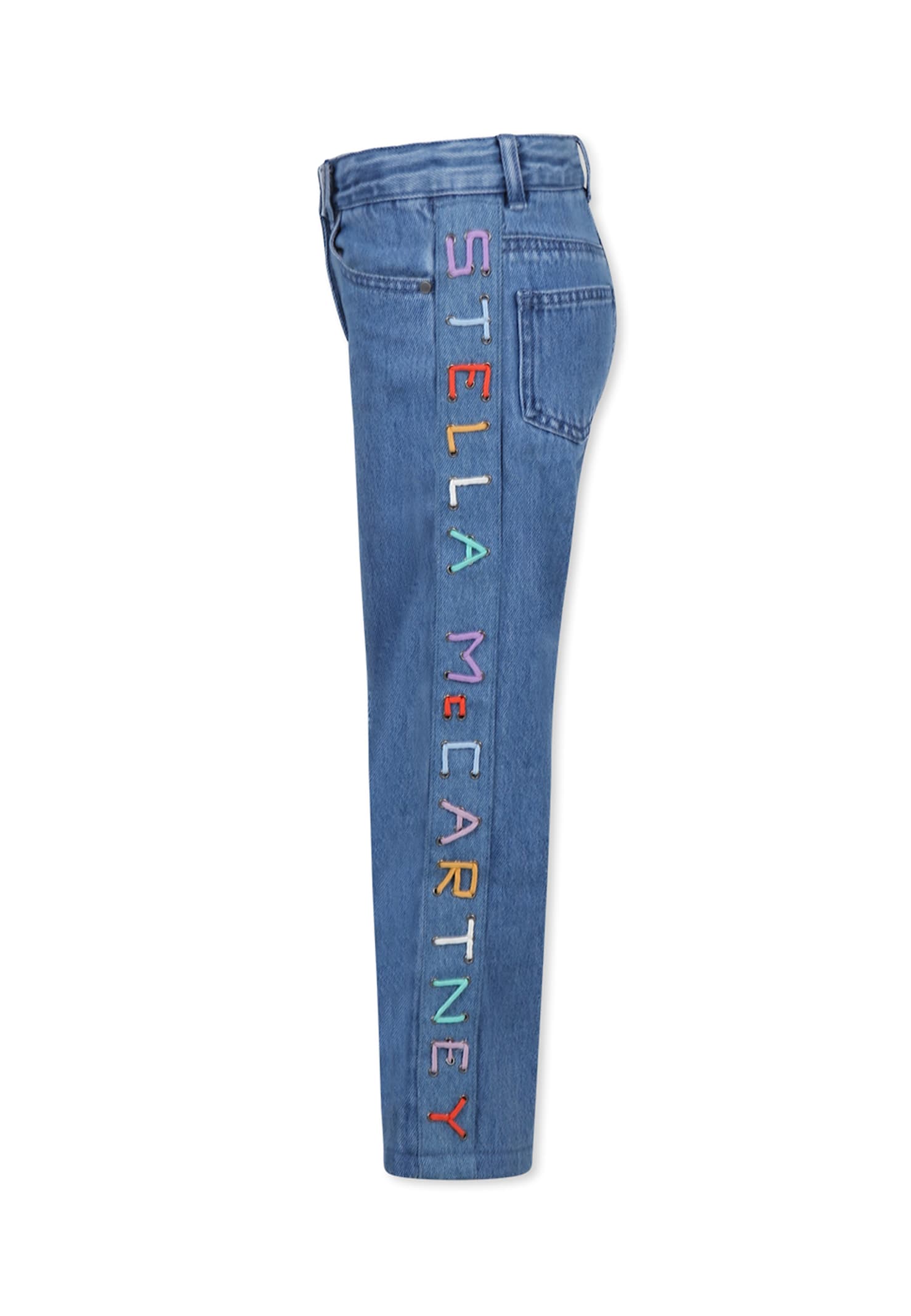 Stella Mccartney Belt-loop Jeans In Denim