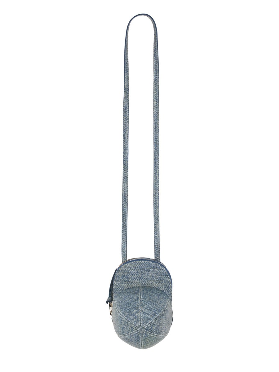 Jw Anderson Shoulder Bag Cap In Blue