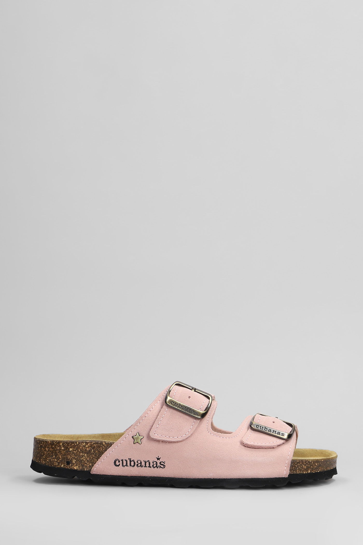 Amalia Flats In Rose-pink Suede