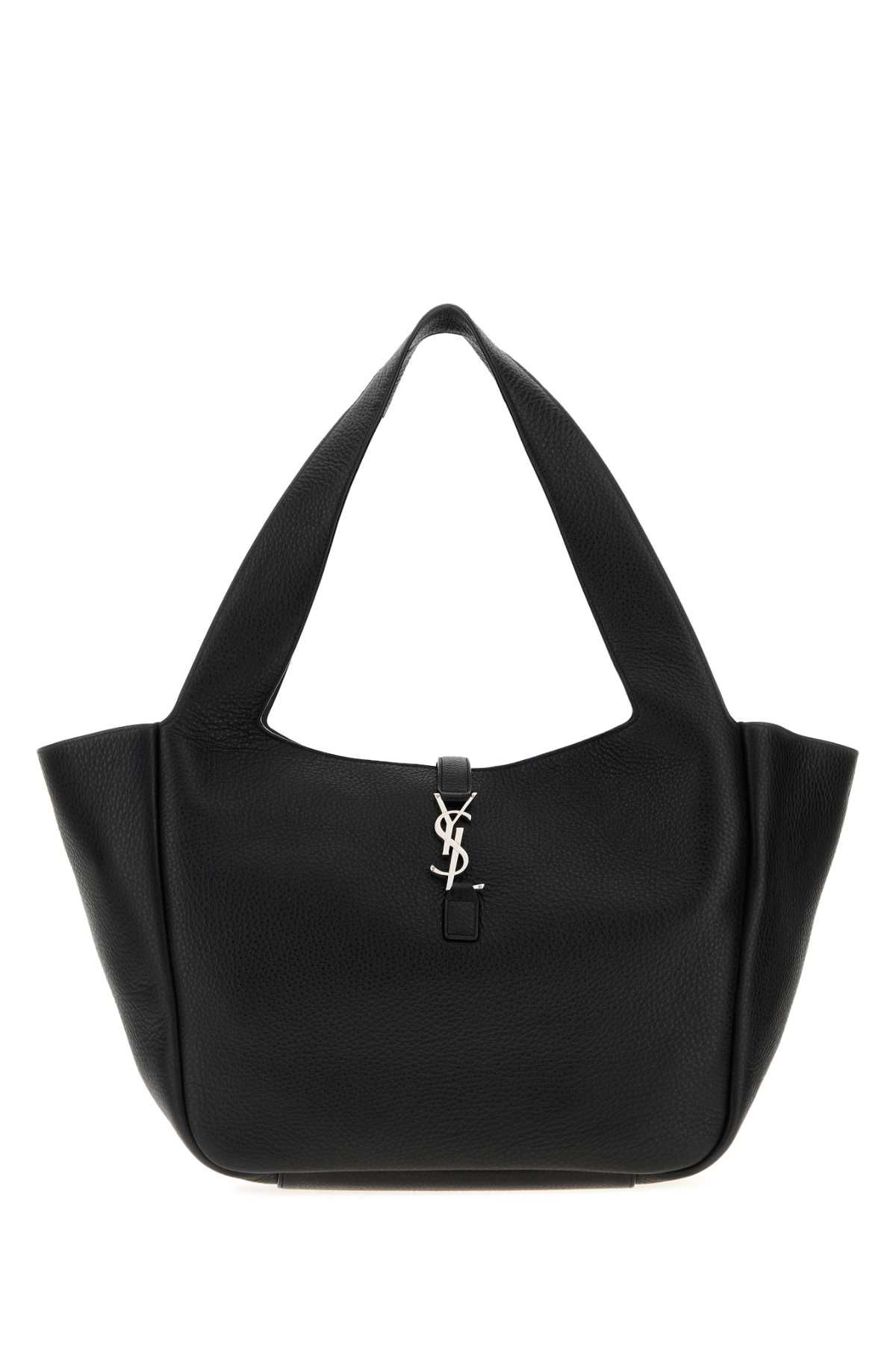 Saint Laurent Black Leather Bea Shopping Bag