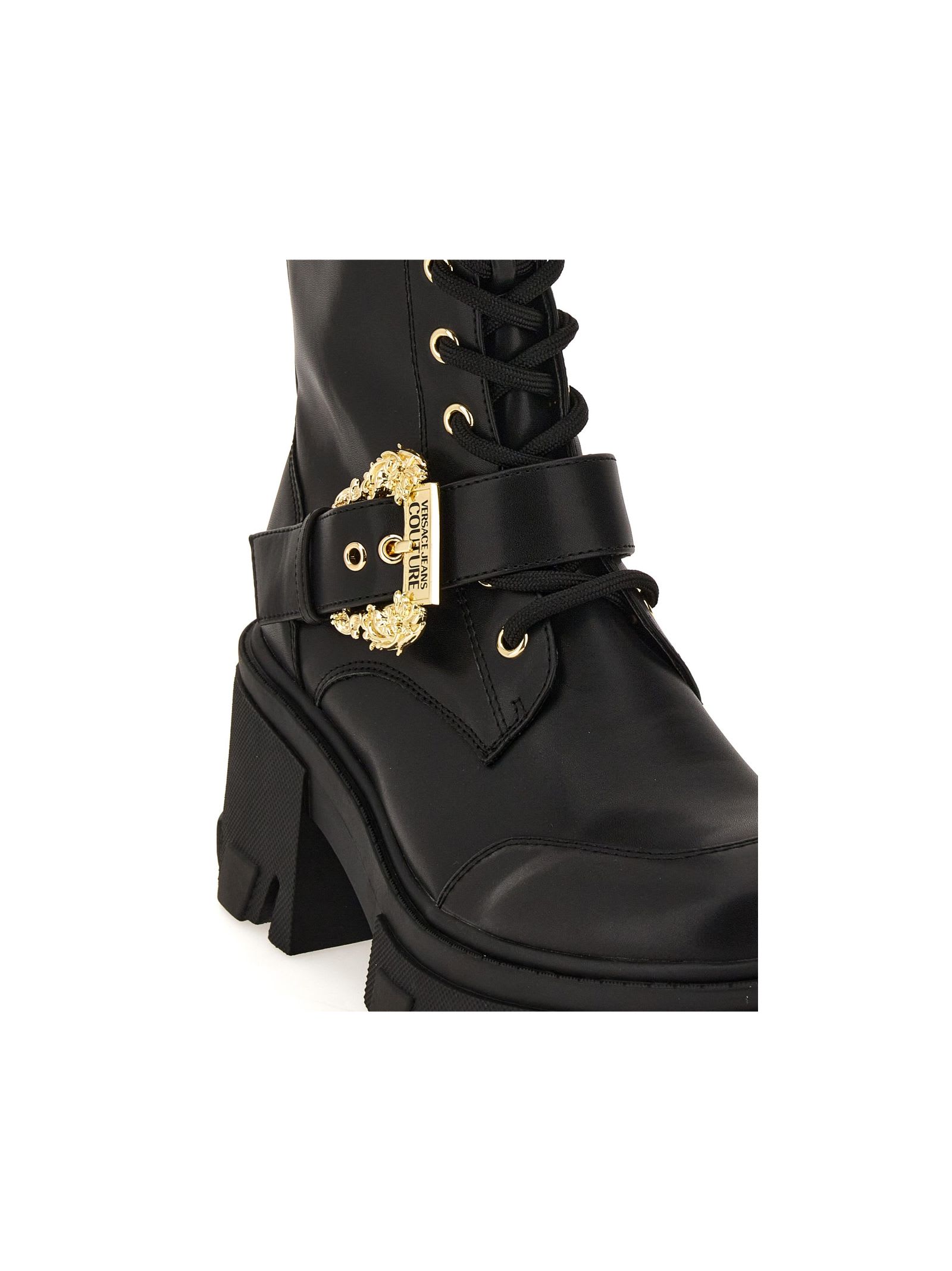 Shop Versace Jeans Couture Shoes In Black