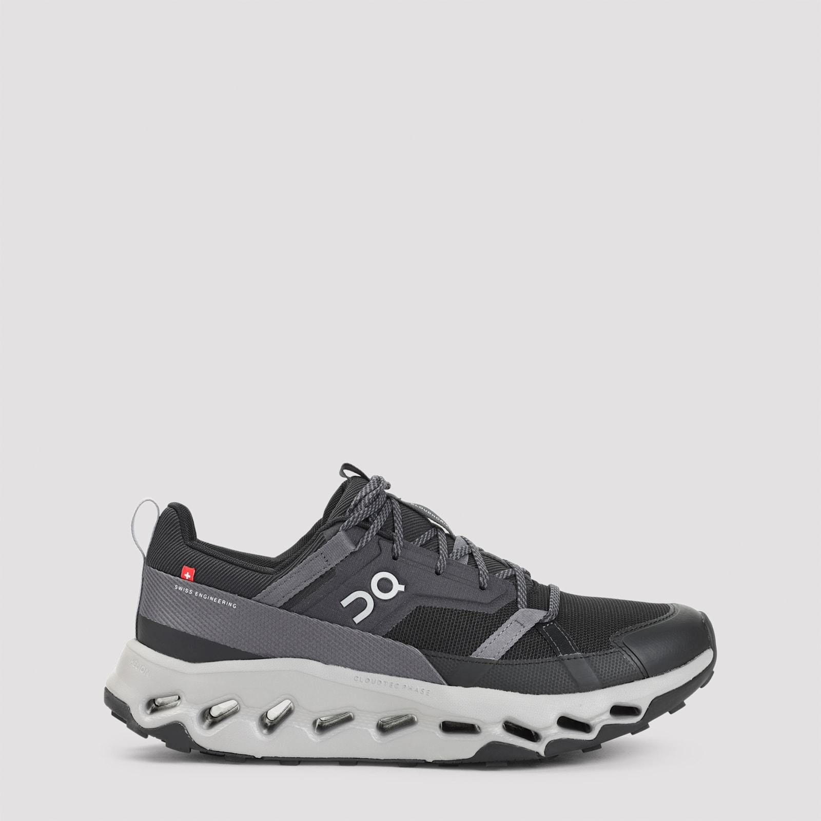 On Cloudhoriz Rubber-trimmed Mesh Running Sneakers In Gray