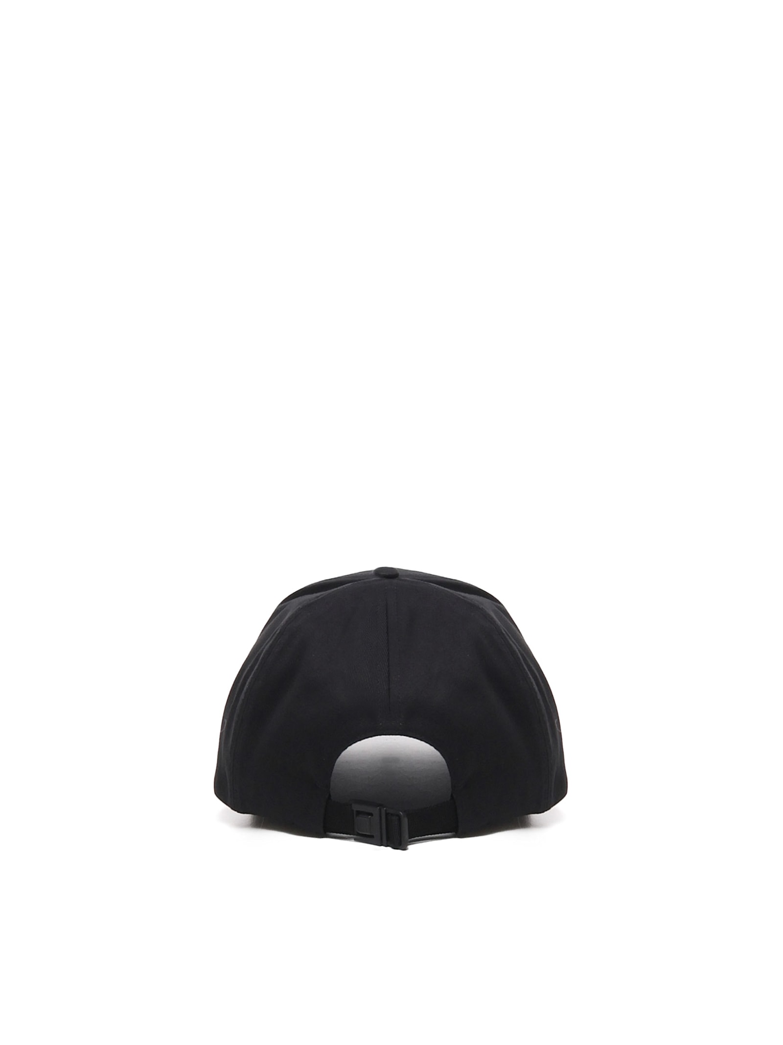 Shop Moncler Cotton Hat With Logo Lettering In Black