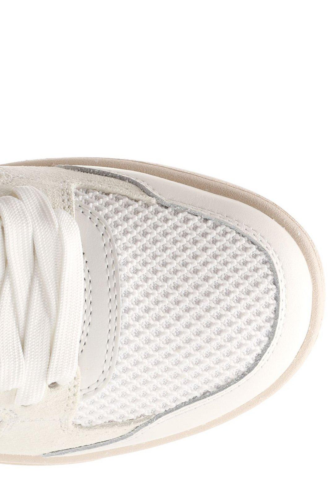 Shop Off-white Slim Out Of Office Lace-up Sneakers In White