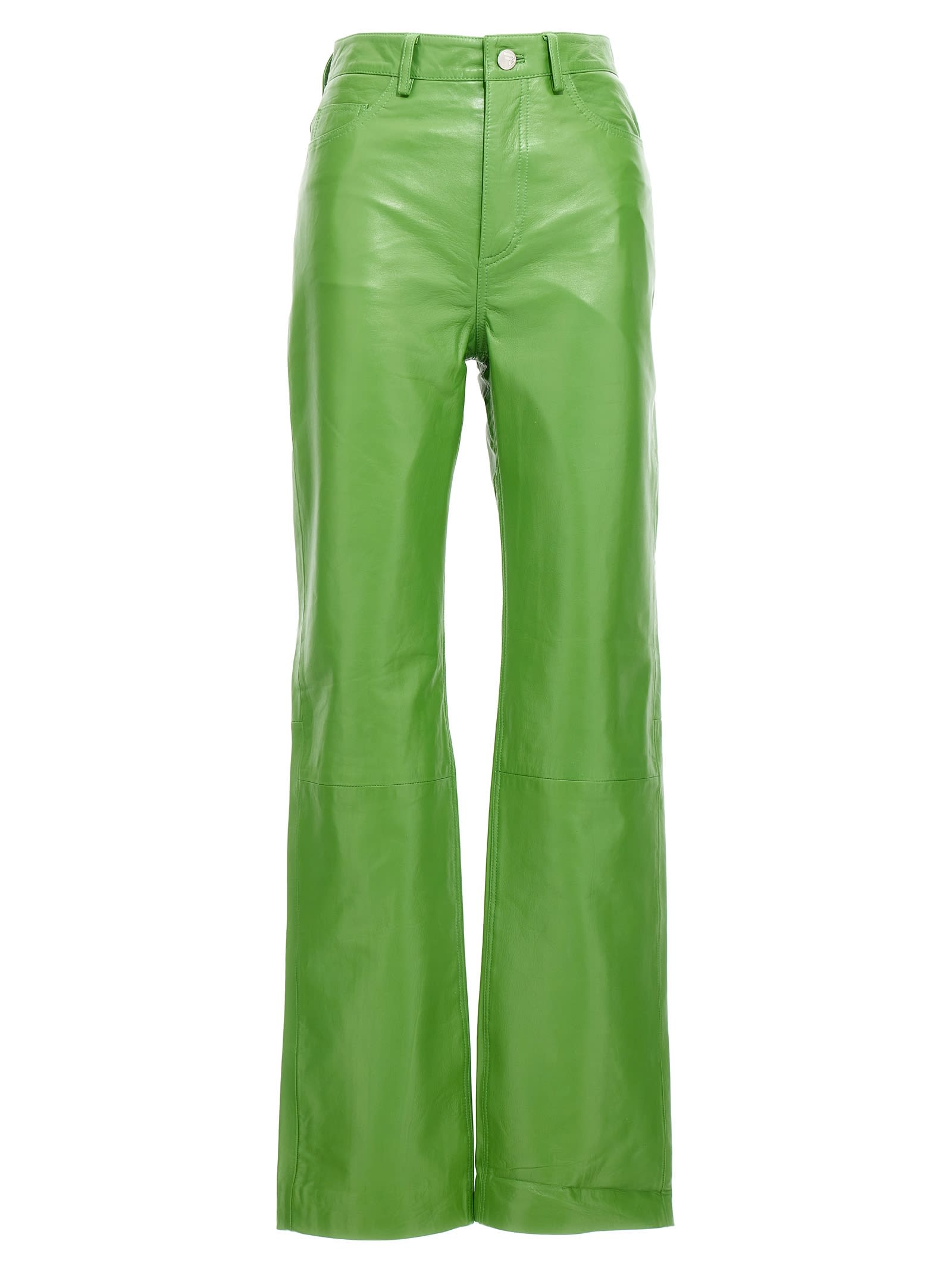 Shop Remain Birger Christensen Lynn Pants In Green